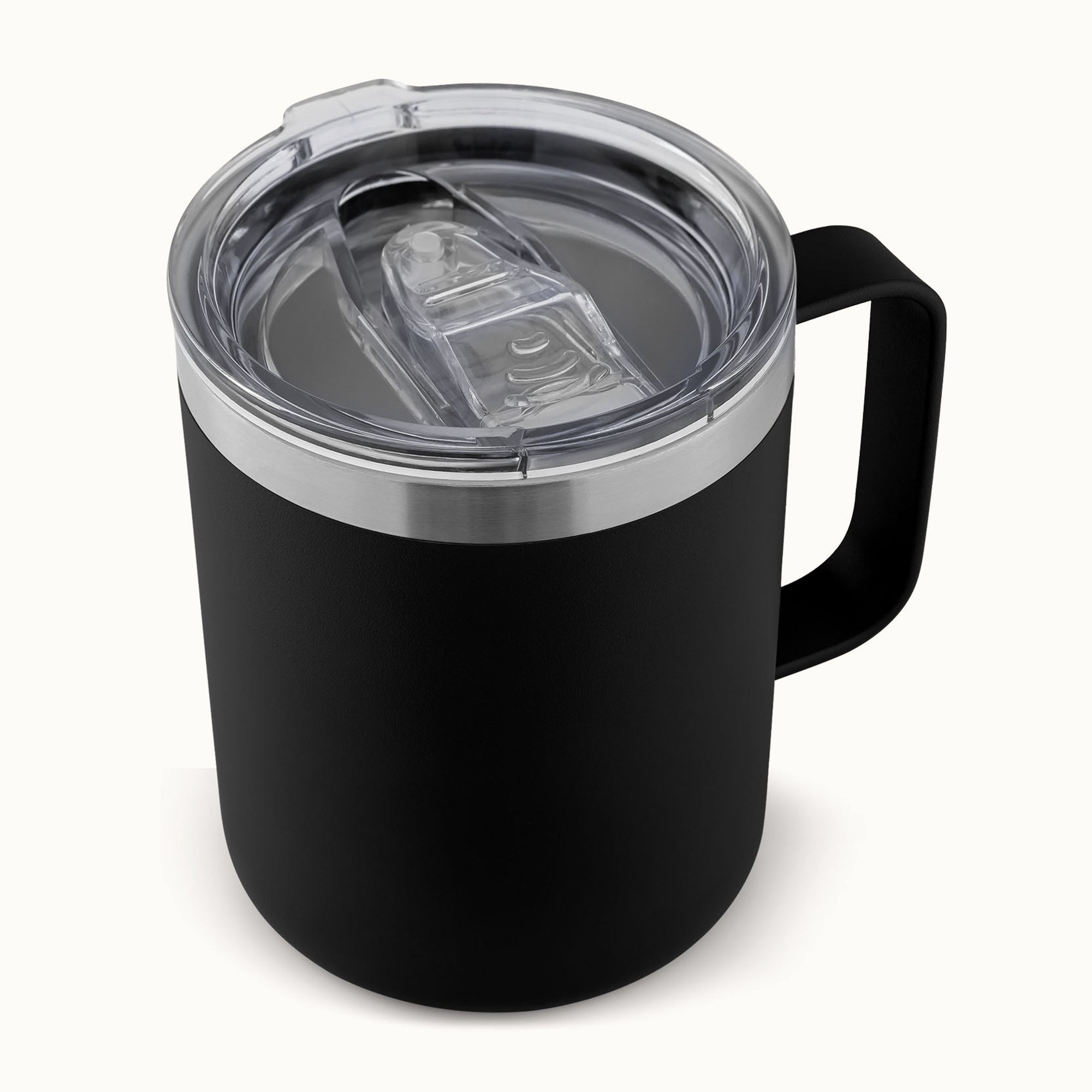 Insulated Coffee Mug with Lid-Black by Zulay Kitchen