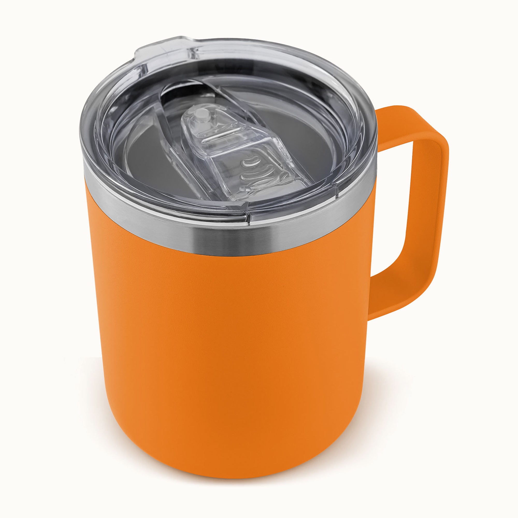 Insulated Coffee Mug with Lid-Apricot by Zulay Kitchen