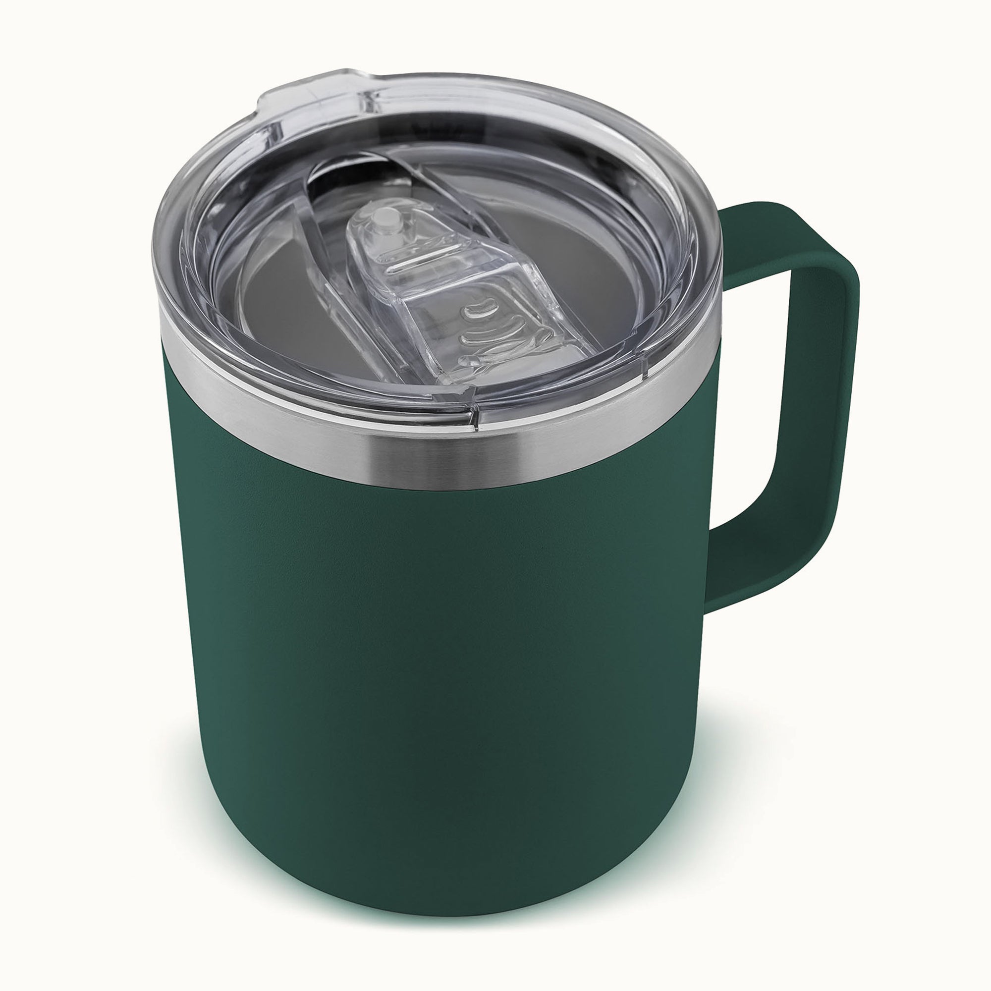 Insulated Coffee Mug with Lid-Forest Green by Zulay Kitchen