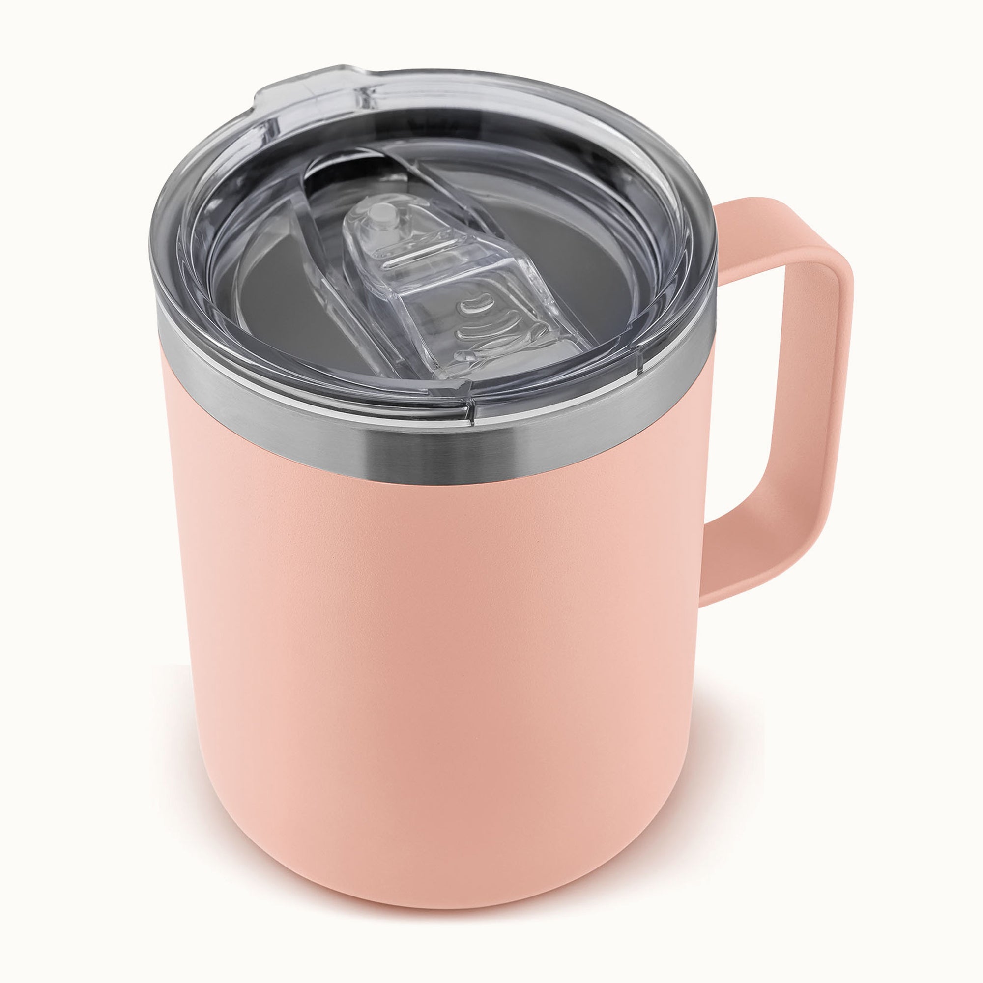 Insulated Coffee Mug with Lid-Pink by Zulay Kitchen