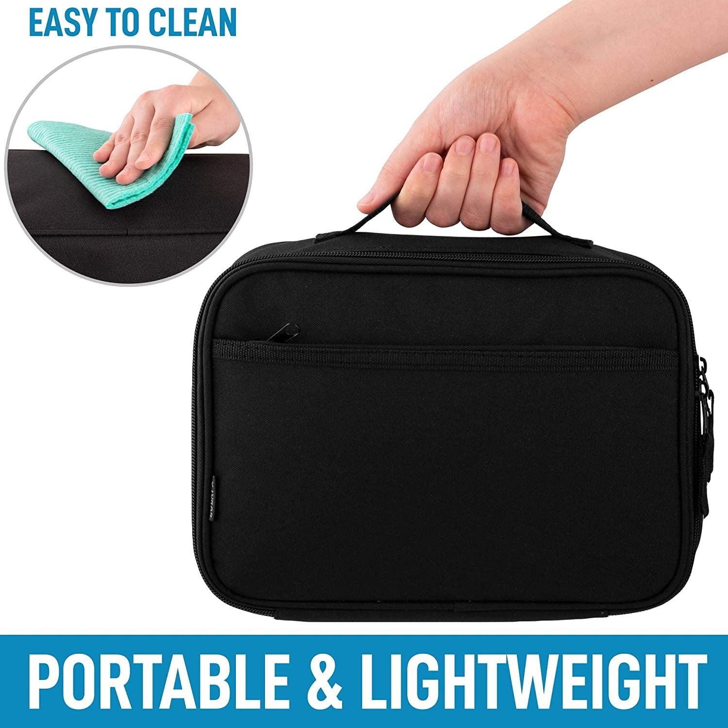 Lightweight and Portable Kids Insulated Lunch Bag by Zulay Kitchen