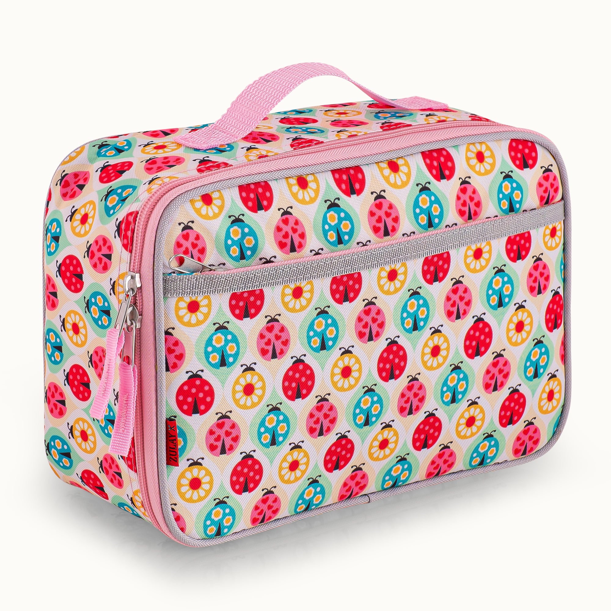 Kids Insulated Lunch Bag- Lady Bug by Zulay Kitchen