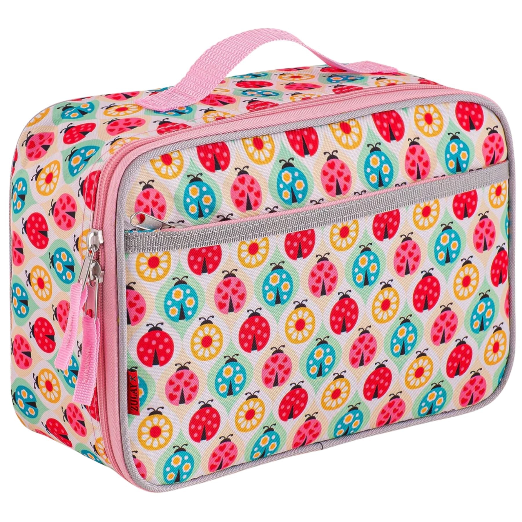 Kids Insulated Lunch Bag- Lady Bug by Zulay Kitchen