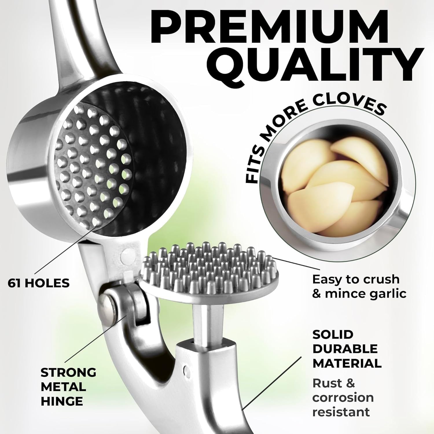 Premium Quality Fits More Cloves by Zulay Kitchen