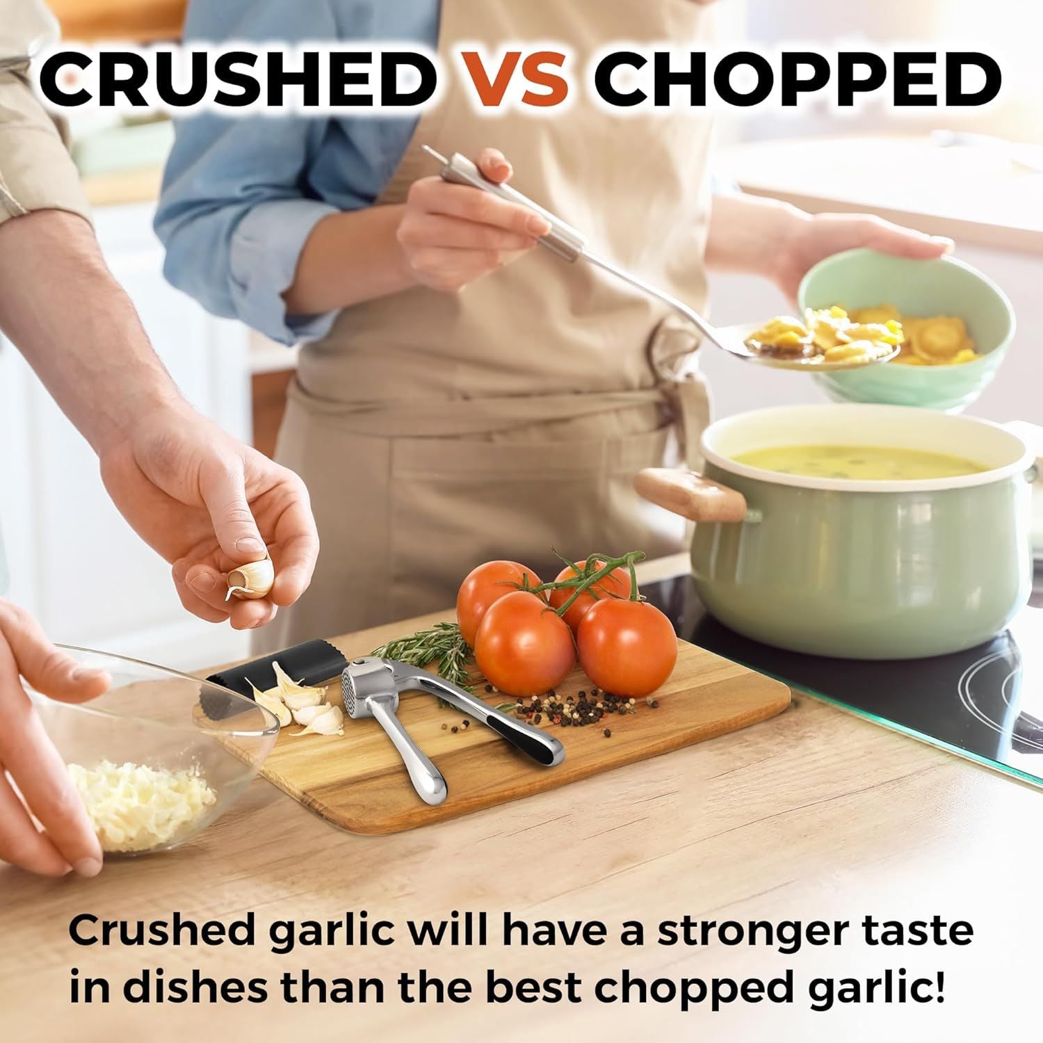 Best Chopped Garlic by Zulay Kitchen