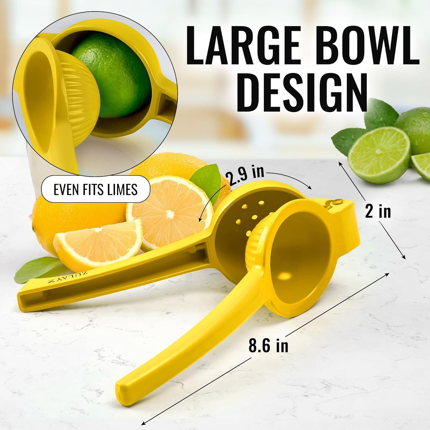 Premium Lemon Squeezer by Zulay Kitchen