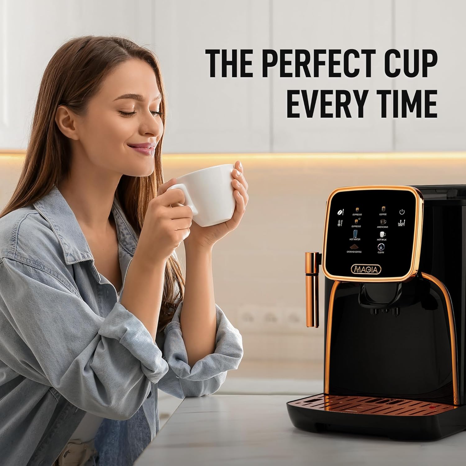 Magia Clasica Perfect Coffee Machine by Zulay Kitchen