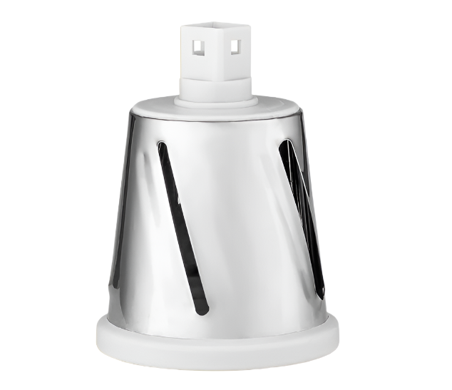 Manual Rotary Cheese Grater -(White) - Replacement Part - Zulay Kitchen