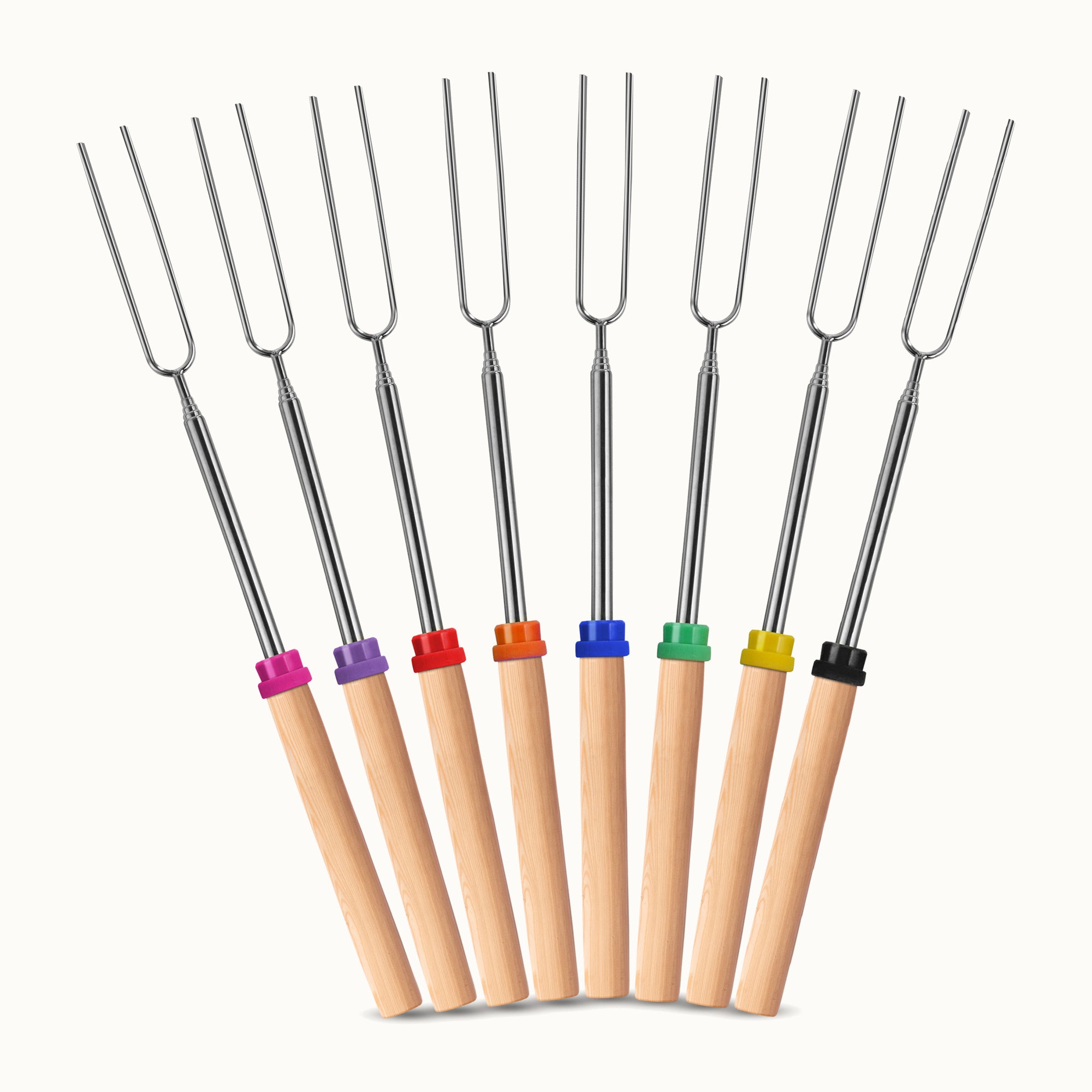 Marshmallow Roasting Sticks (32 Inch) - 8 Pack by Zulay Kitchen