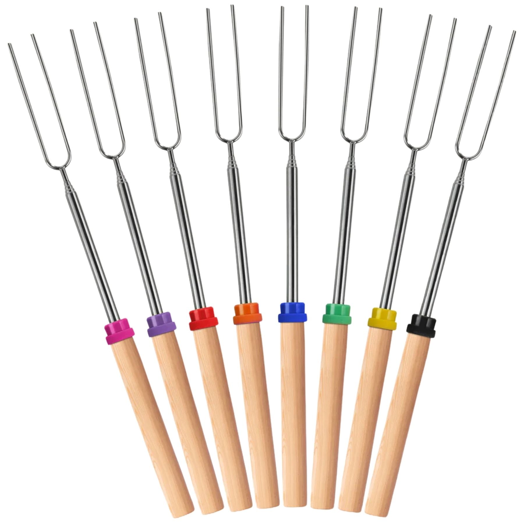 Marshmallow Roasting Sticks (32 Inch) - 8 Pack by Zulay Kitchen