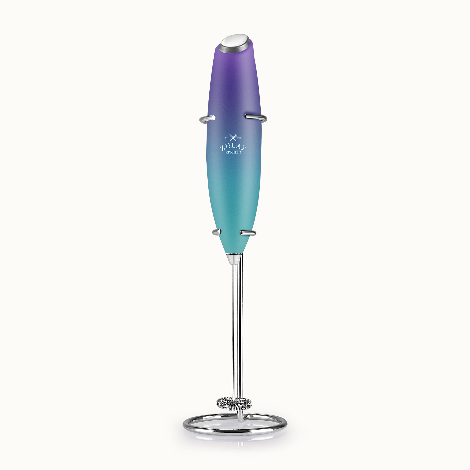 Milk Frother With Stand - Northern Lights by Zulay Kitchen