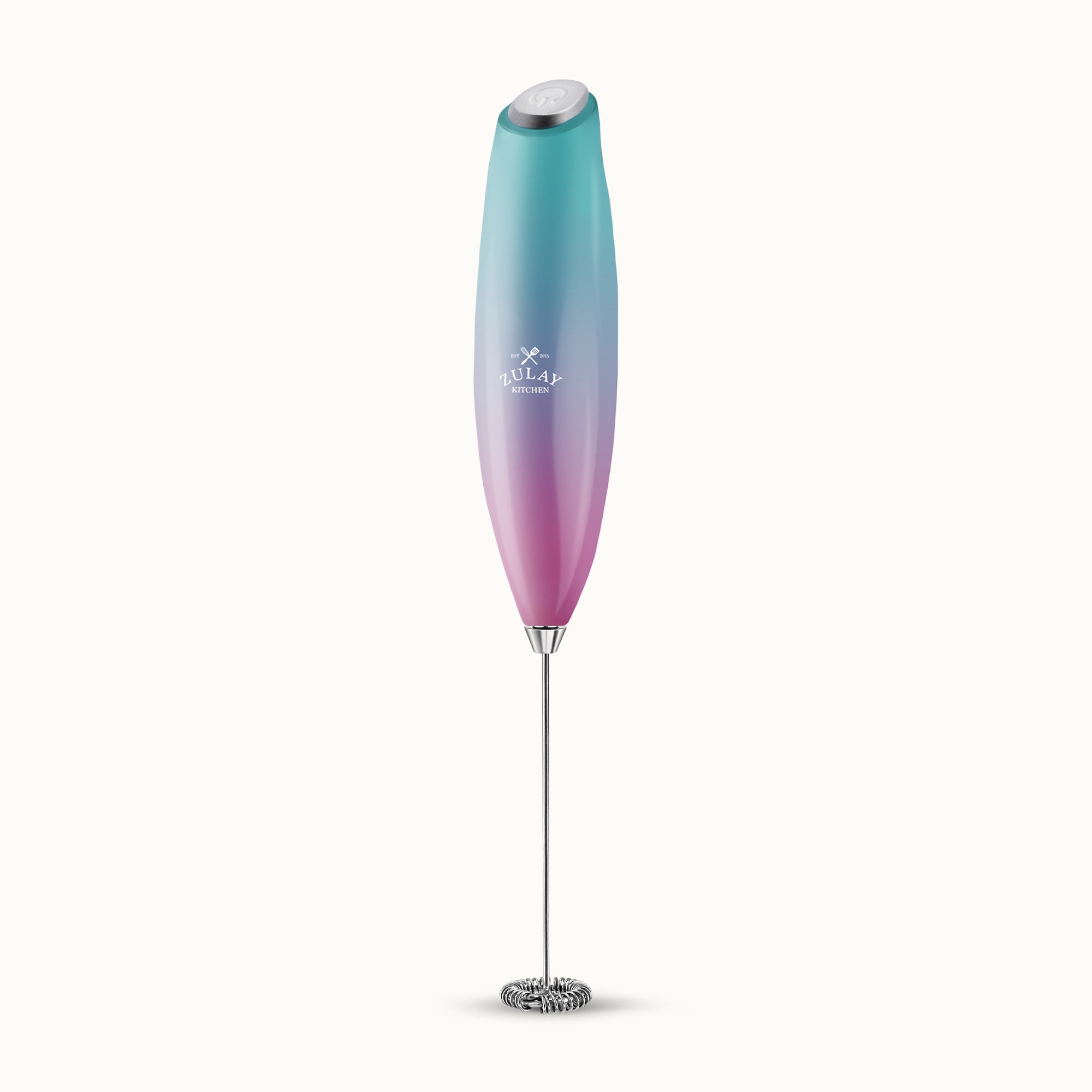 Milk Frother Without Stand - Bubblegum by Zulay Kitchen