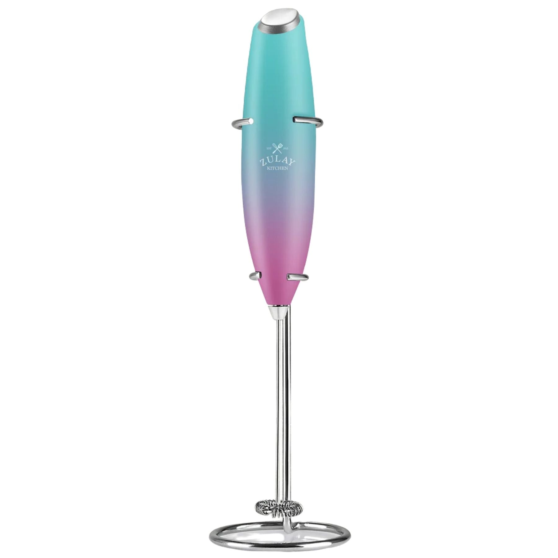 Milk Frother Without Stand - Bubblegum by Zulay Kitchen