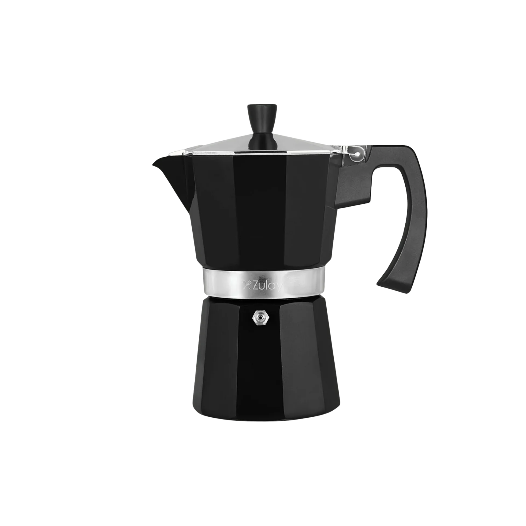 Moka Pot Espresso Maker - 9 Cups Black by Zulay Kitchen
