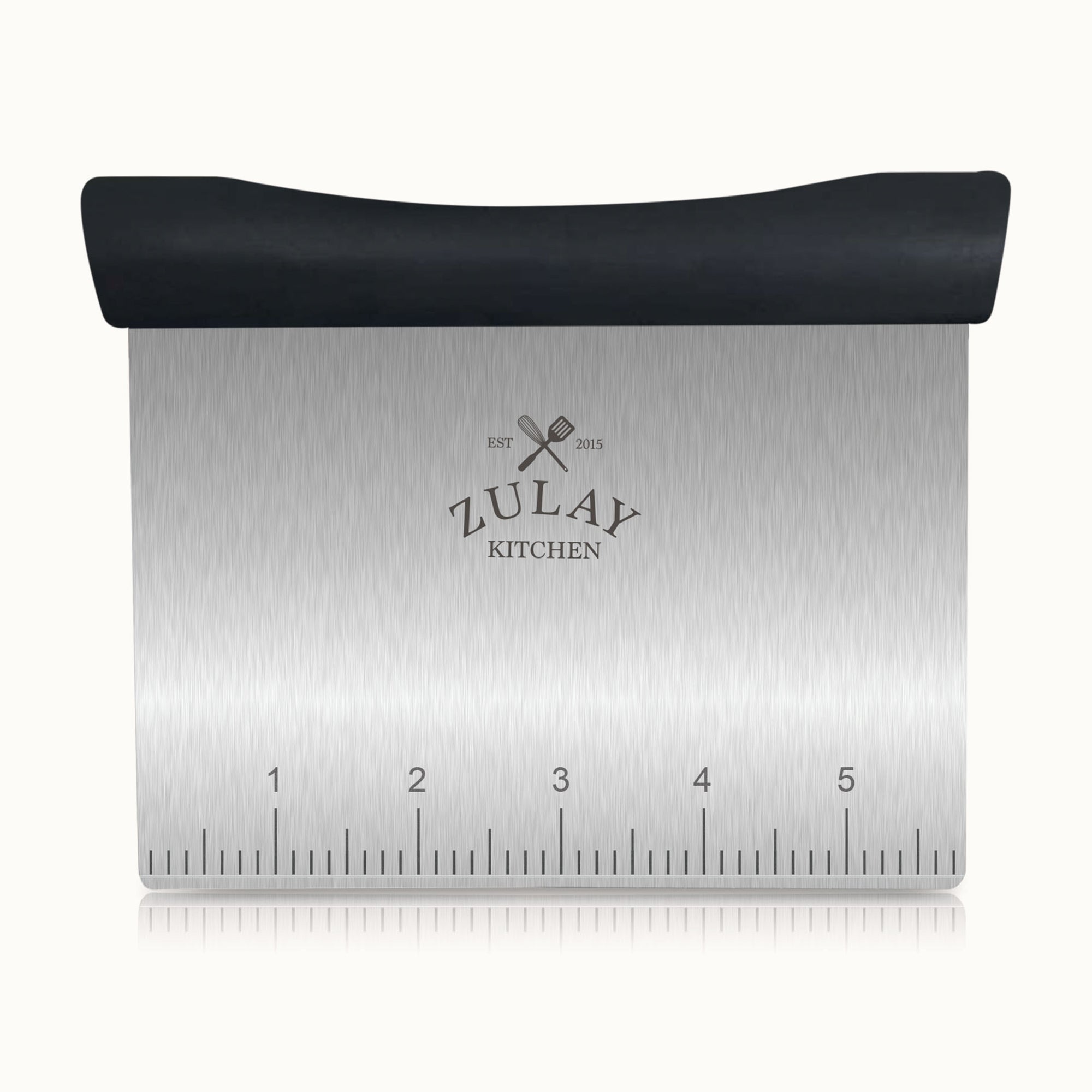Multi-purpose Bench Scraper & Chopper-Rectangle by Zulay Kitchen