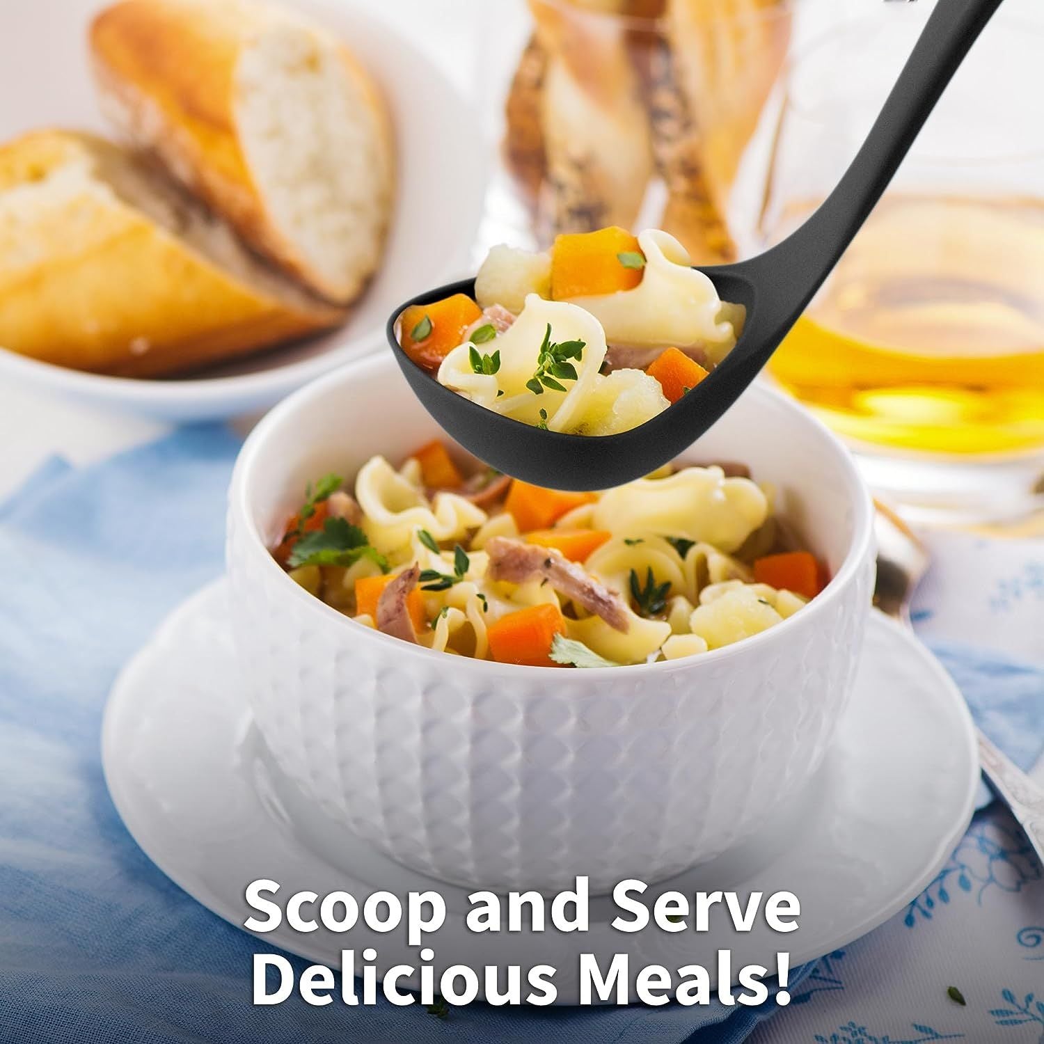 High Quality Ladle Spoon by Zulay Kitchen