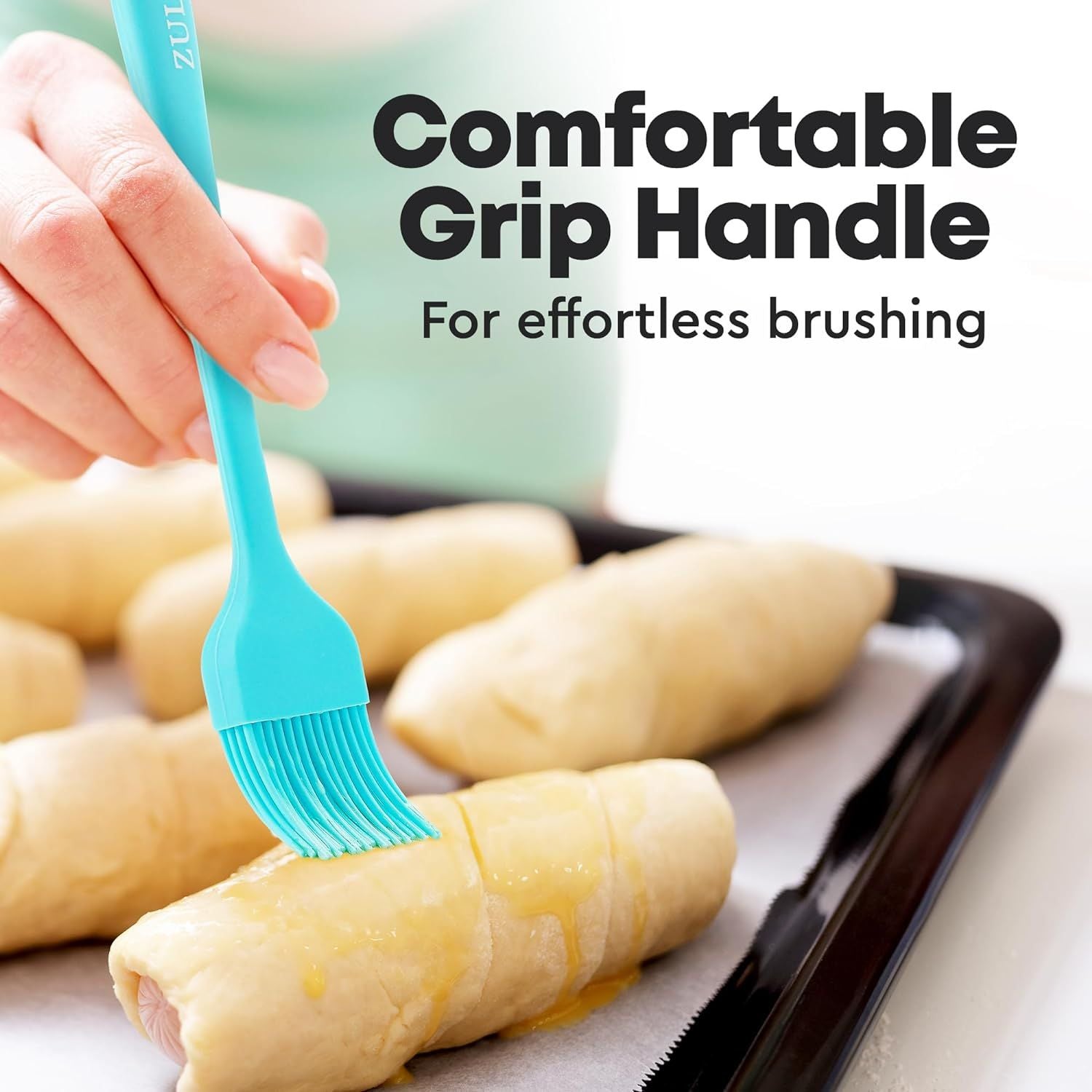 Pastry Brush with Comfortable Grip Handle by Zulay Kitchen