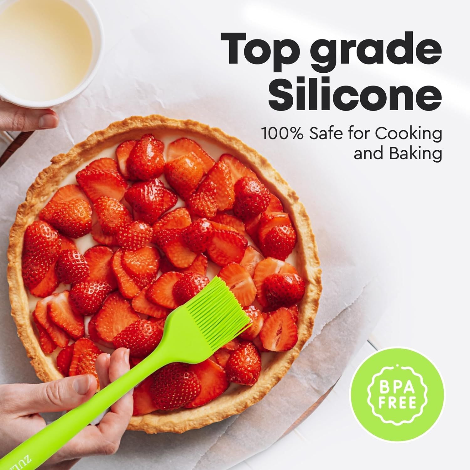 Top Grade Silicone Pastry Brush by Zulay Kitchen