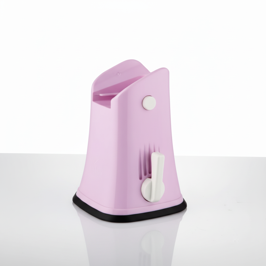 Pink Rotary Cheese Grater 5 Blades - Base - Replacement Part - Zulay Kitchen