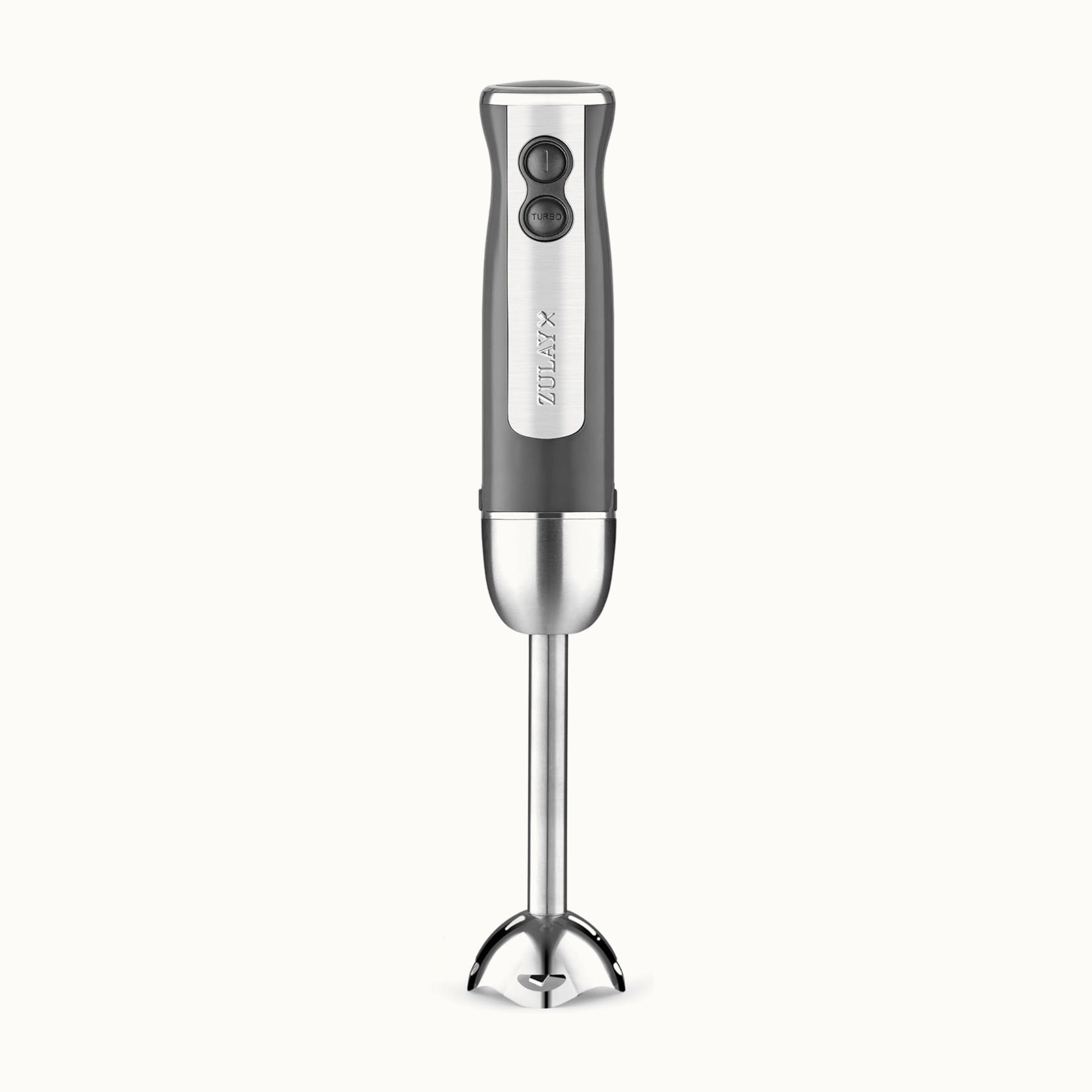 Powerful Immersion Blender Handheld - Gray by Zulay Kitchen