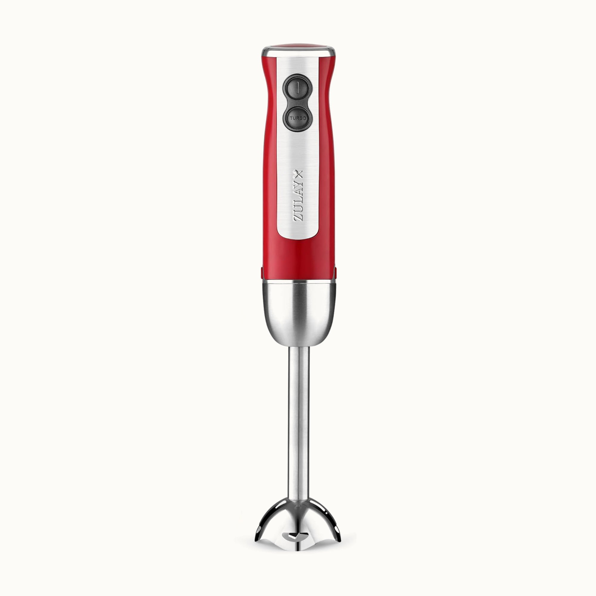 Powerful Immersion Blender Handheld - Red by Zulay Kitchen