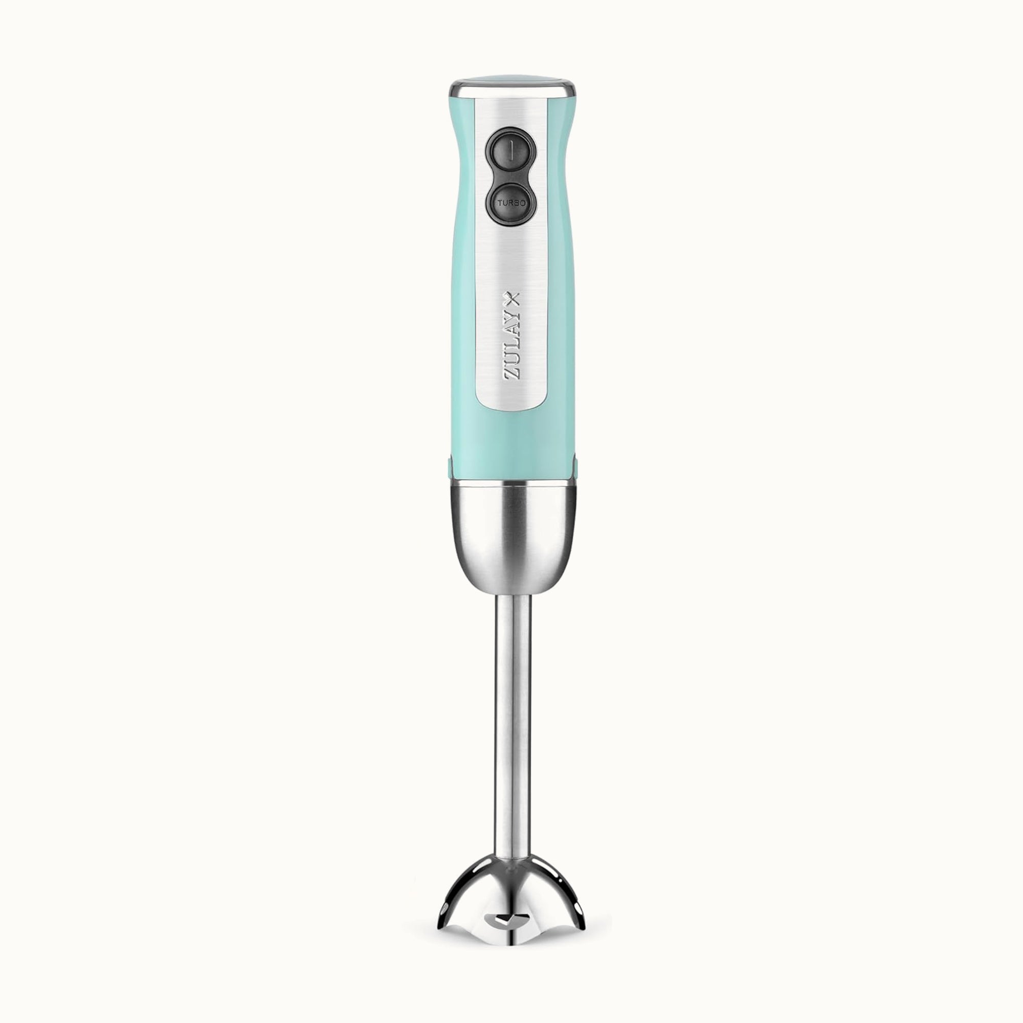 Powerful Immersion Blender Handheld - Aqua by Zulay Kitchen