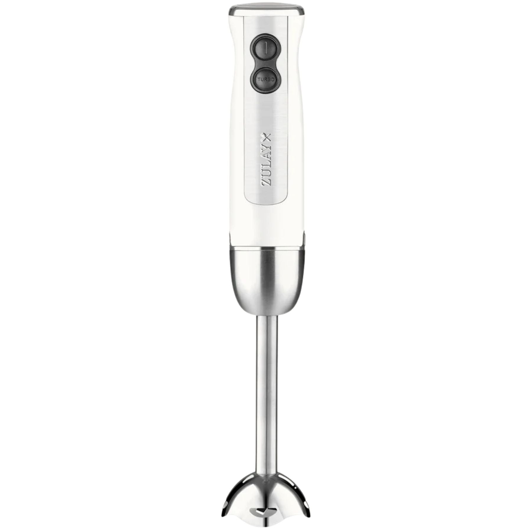Powerful Immersion Blender Handheld - White by Zulay Kitchen