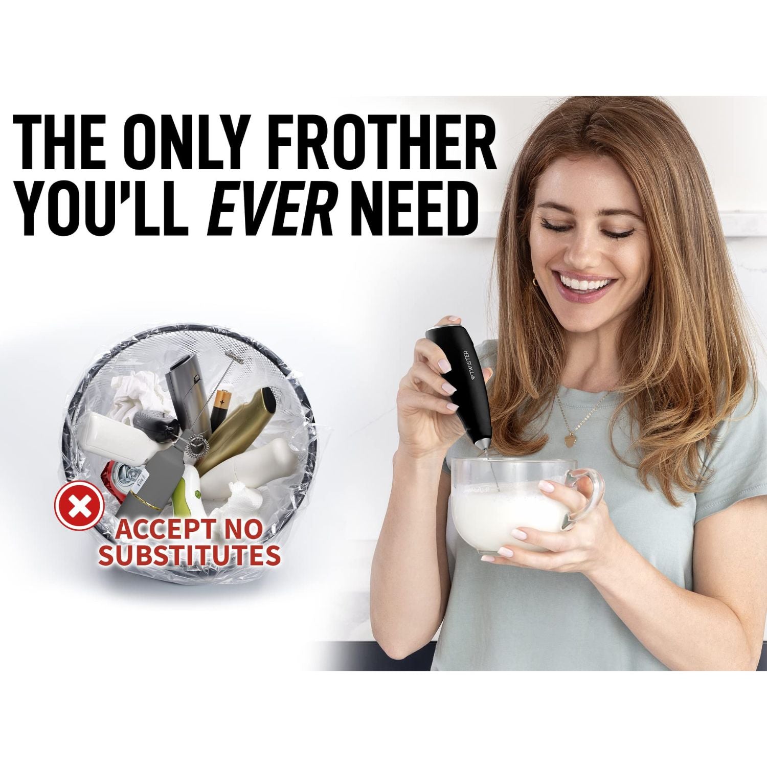 Works with Various Types of Milk by Zulay Kitchen