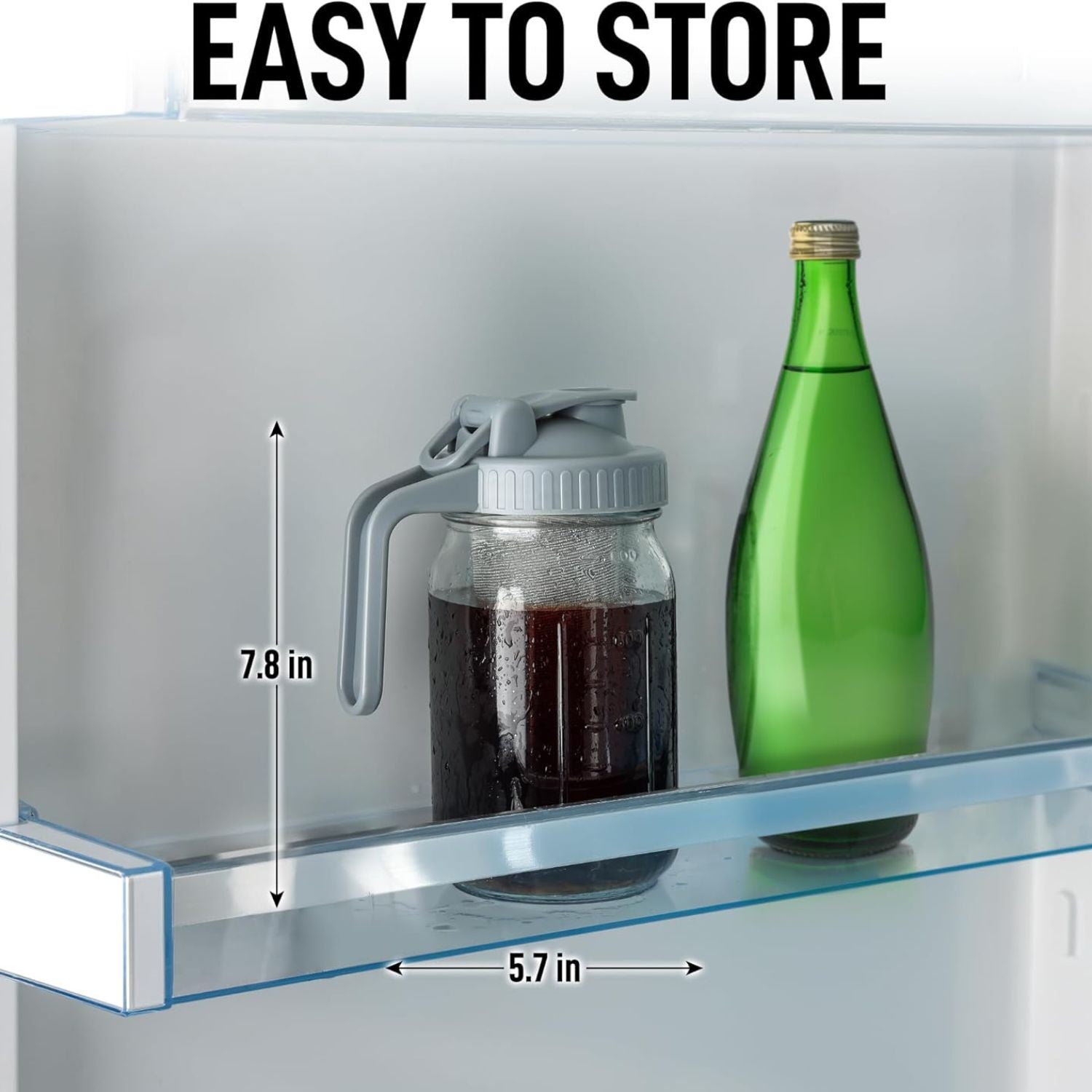 Easy to Store Cold Brew Coffee Maker by Zulay Kitchen
