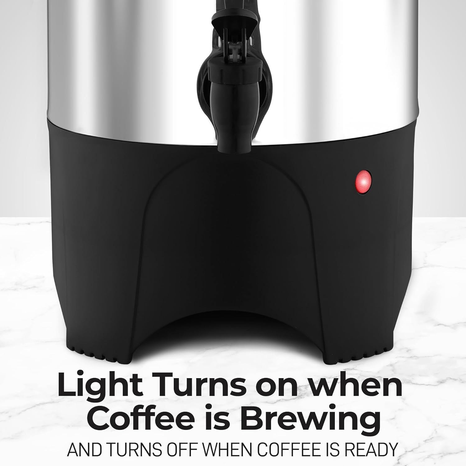 Coffee Brewing Light/Keep Warm Function by Zulay Kitchen
