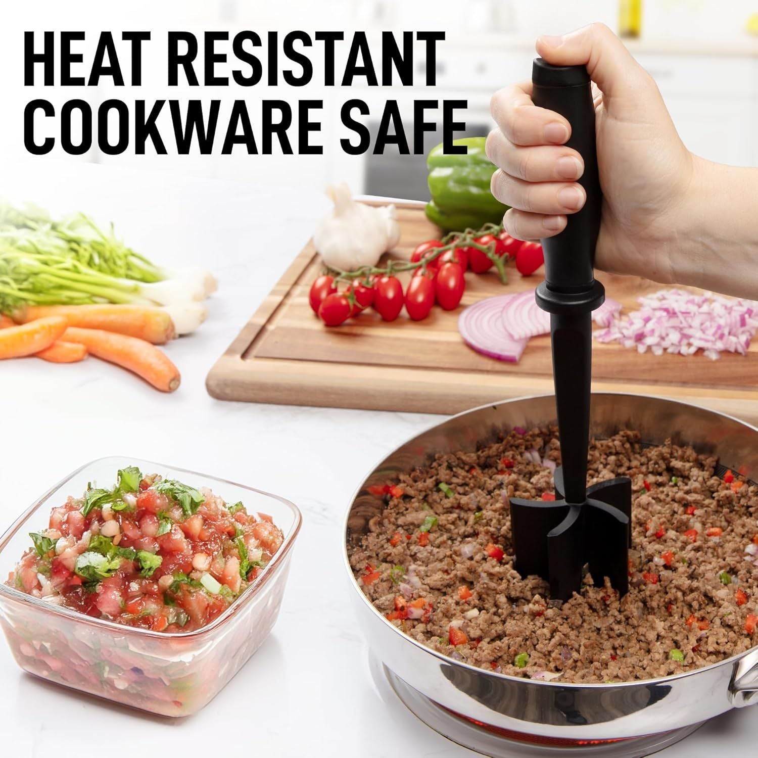 Heat Resistant Cookware Safe by Zulay Kitchen