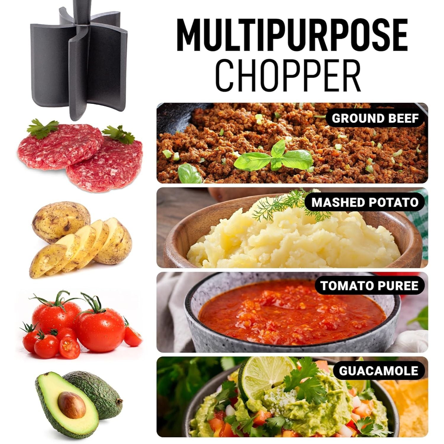 Multipurpose Chopper by Zulay Kitchen