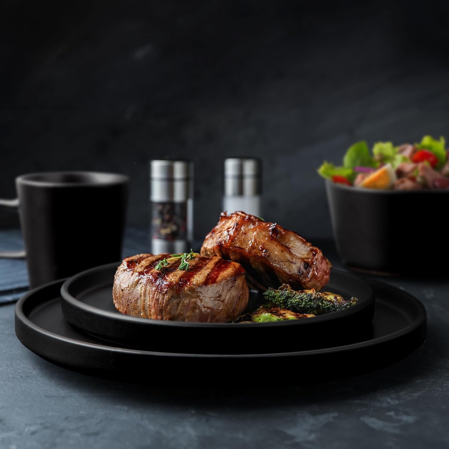 Chip and Scratch Resistant Dinnerware Set by Zulay Kitchen