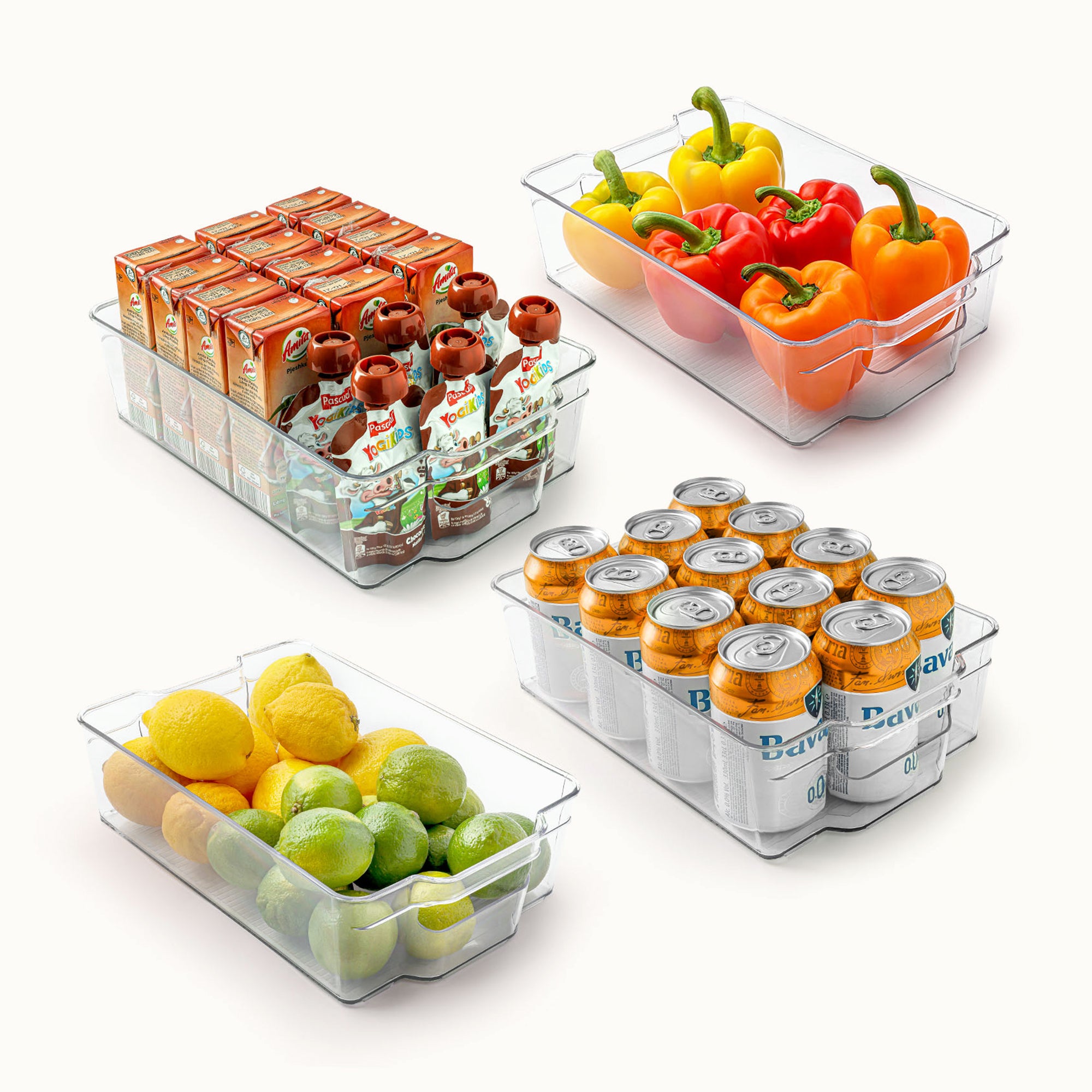 Refrigerator Organizer Bins - Large Size by Zulay Kitchen
