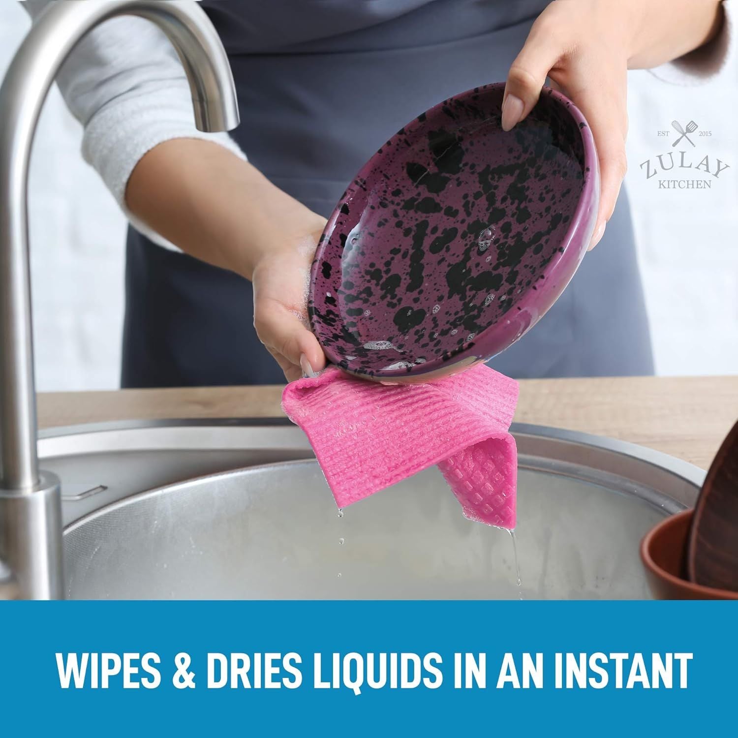 Versatile Dishcloth Can Use For Cleaning Anything by Zulay Kitchen