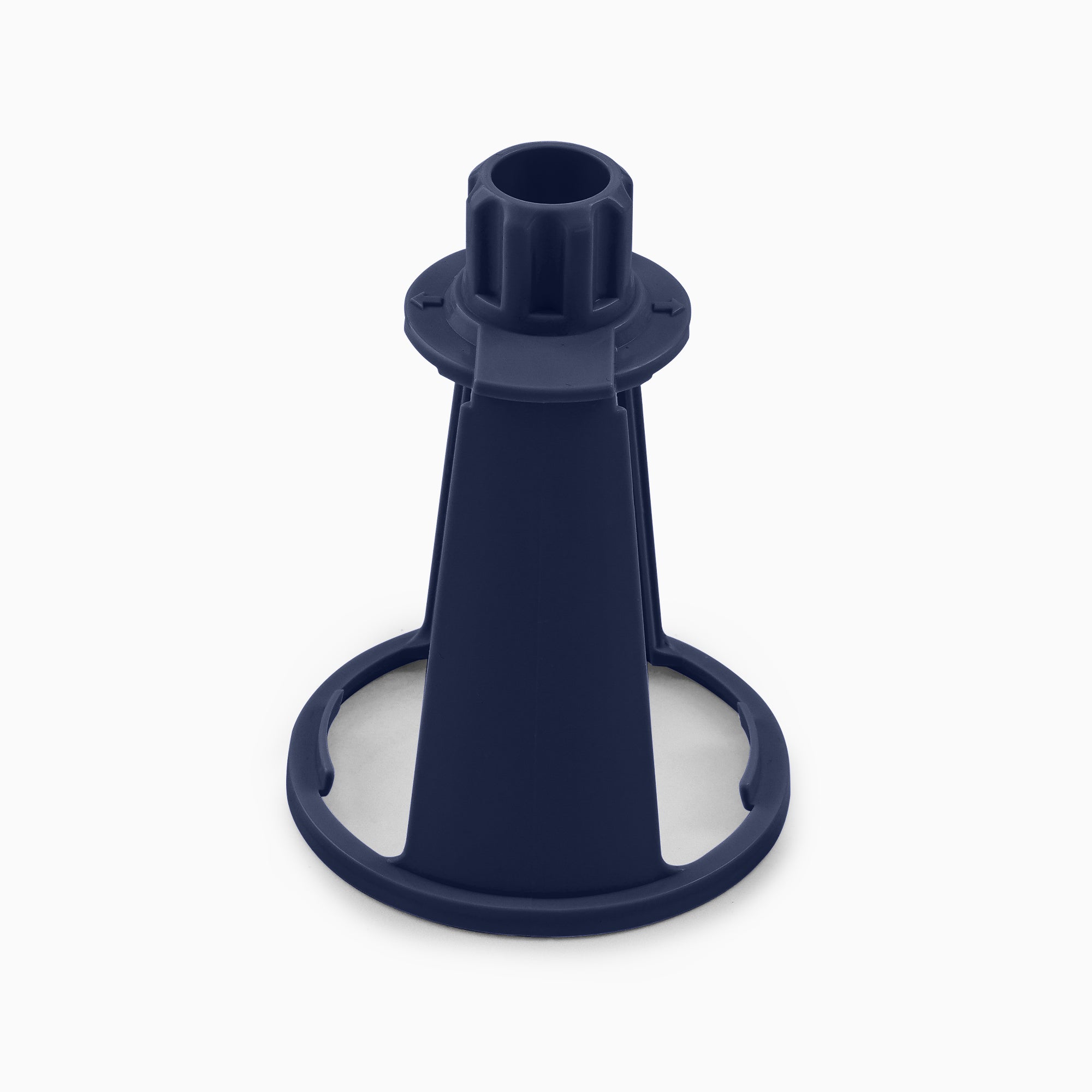 Rotary Cheese Grater 5 Blades - Blade Barrel (Crystal Sapphire - Empty - No Blades) - Replacement Part - Zulay Kitchen