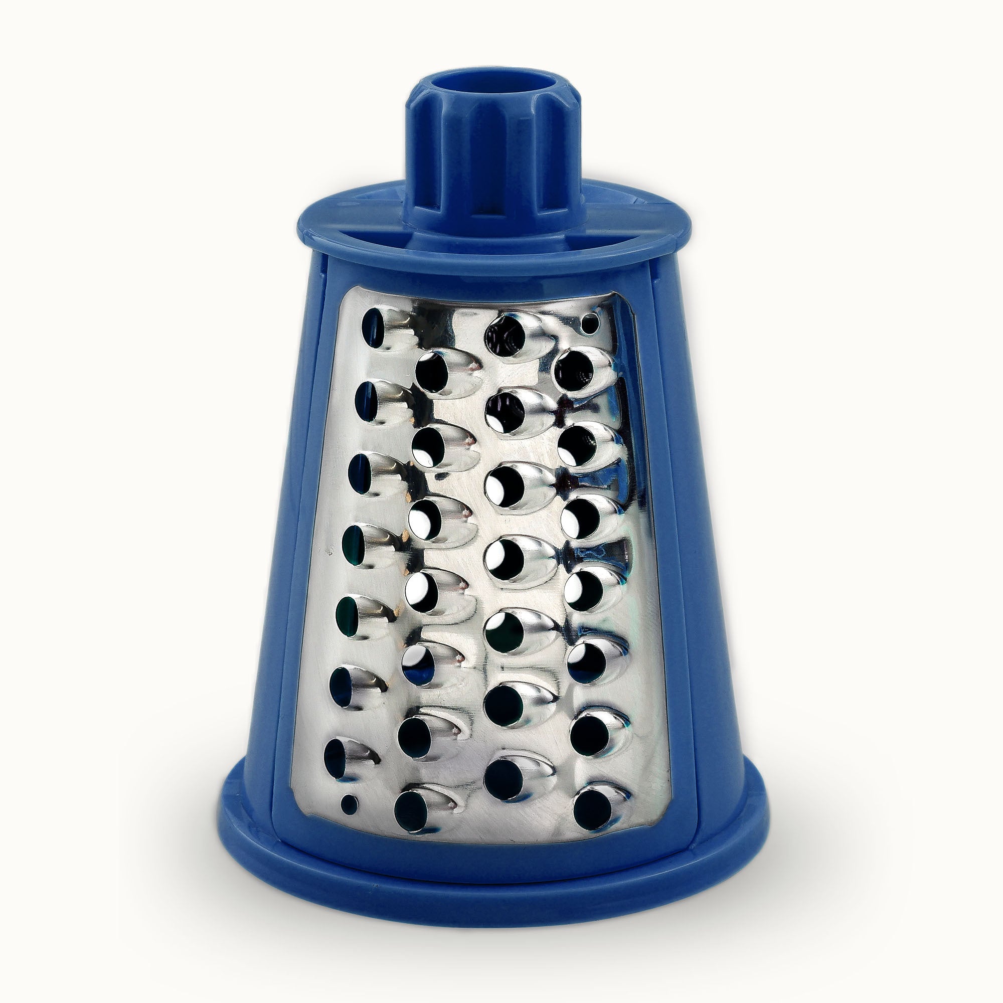 Rotary Cheese Grater 5 Blades - Coarse Shredding Blade (Blue) - Replacement Part - Zulay Kitchen