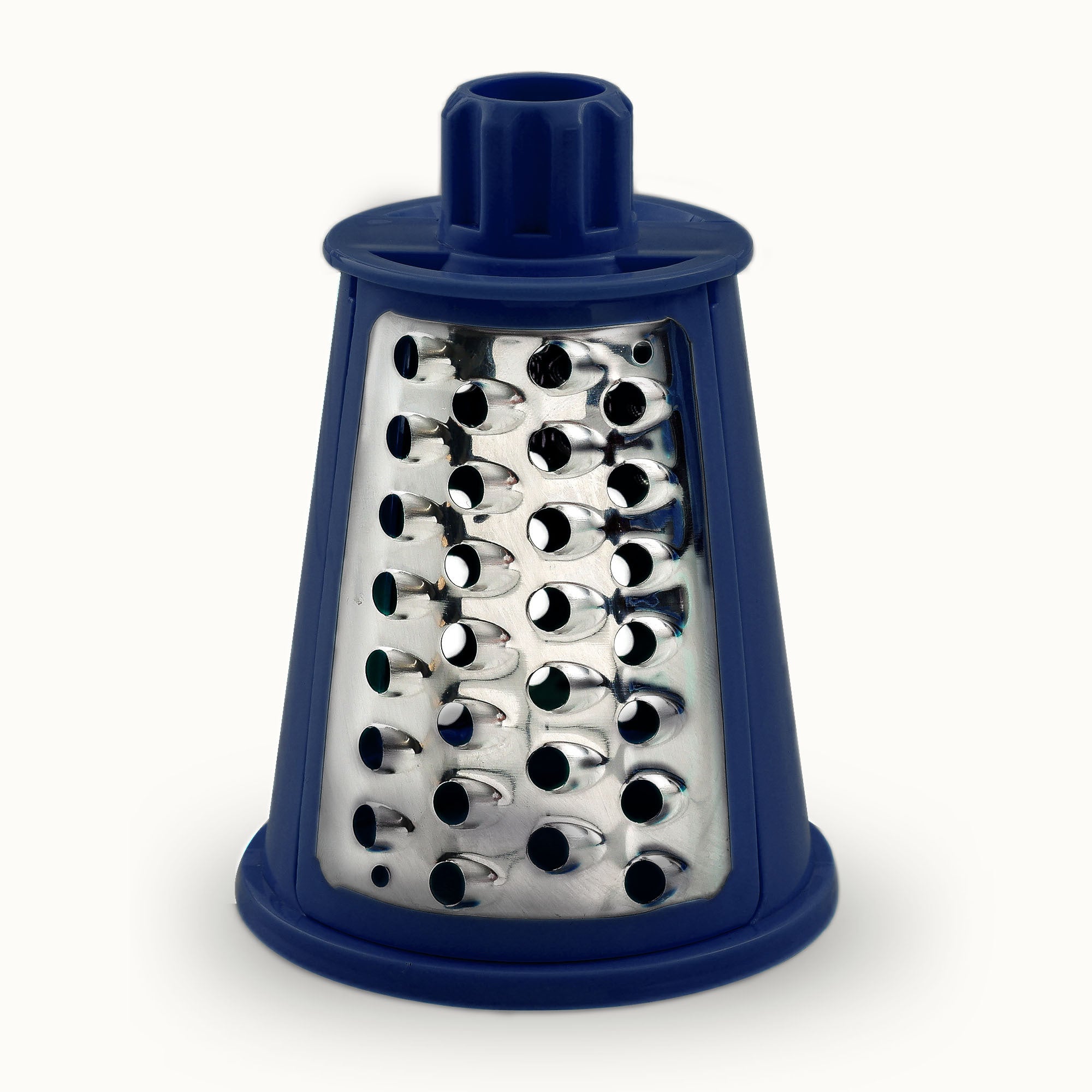 Rotary Cheese Grater 5 Blades - Coarse Shredding Blade (Crystal Sapphire) - Replacement Part - Zulay Kitchen