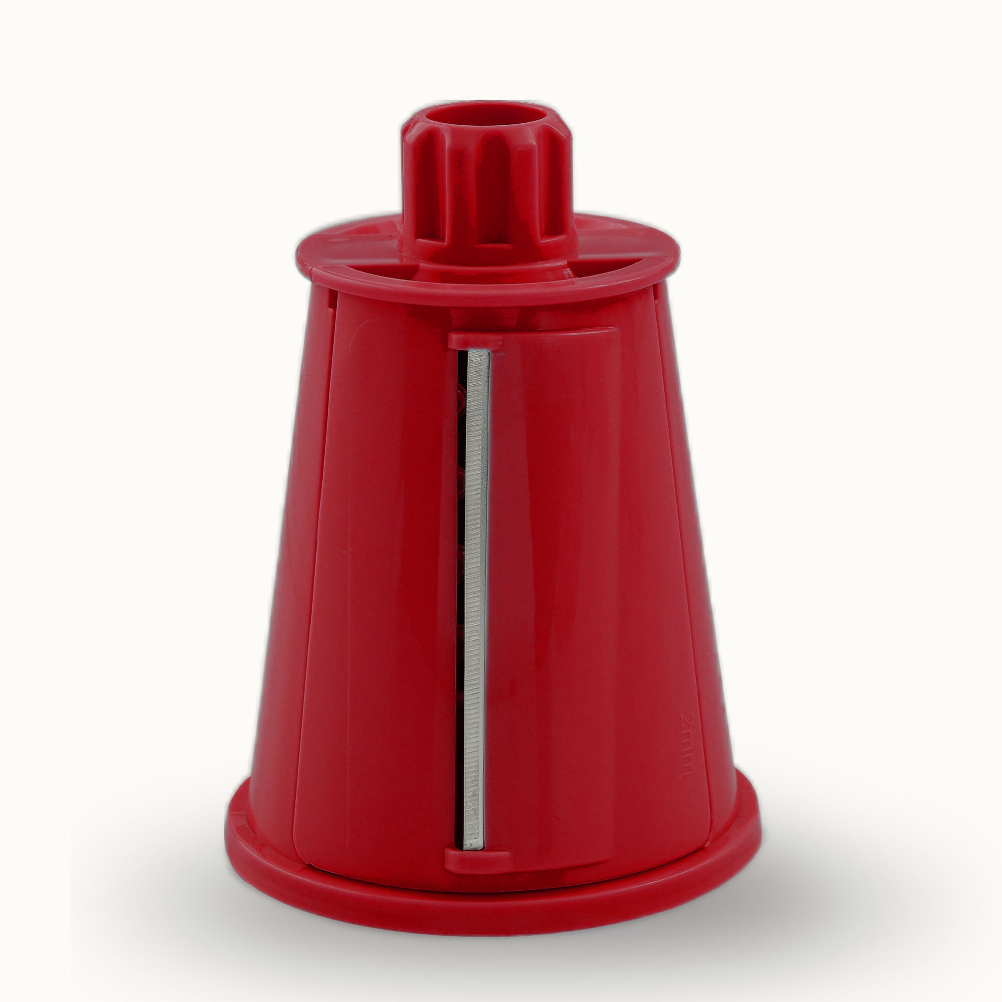 Rotary Cheese Grater 5 Blades - Thin Slicing Blade (Deep Maroon) - Replacement Part - Zulay Kitchen