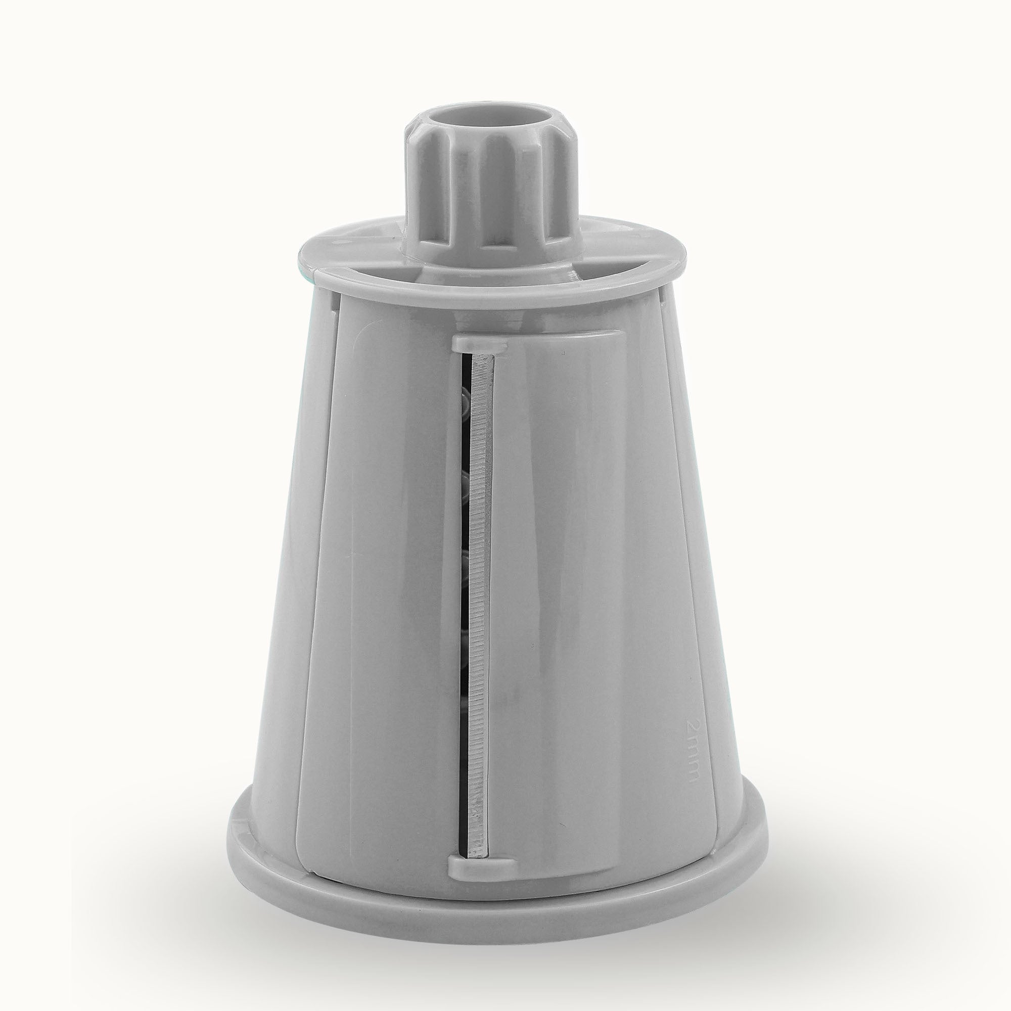 Rotary Cheese Grater 5 Blades - Thin Slicing Blade (Gray) - Replacement Part - Zulay Kitchen