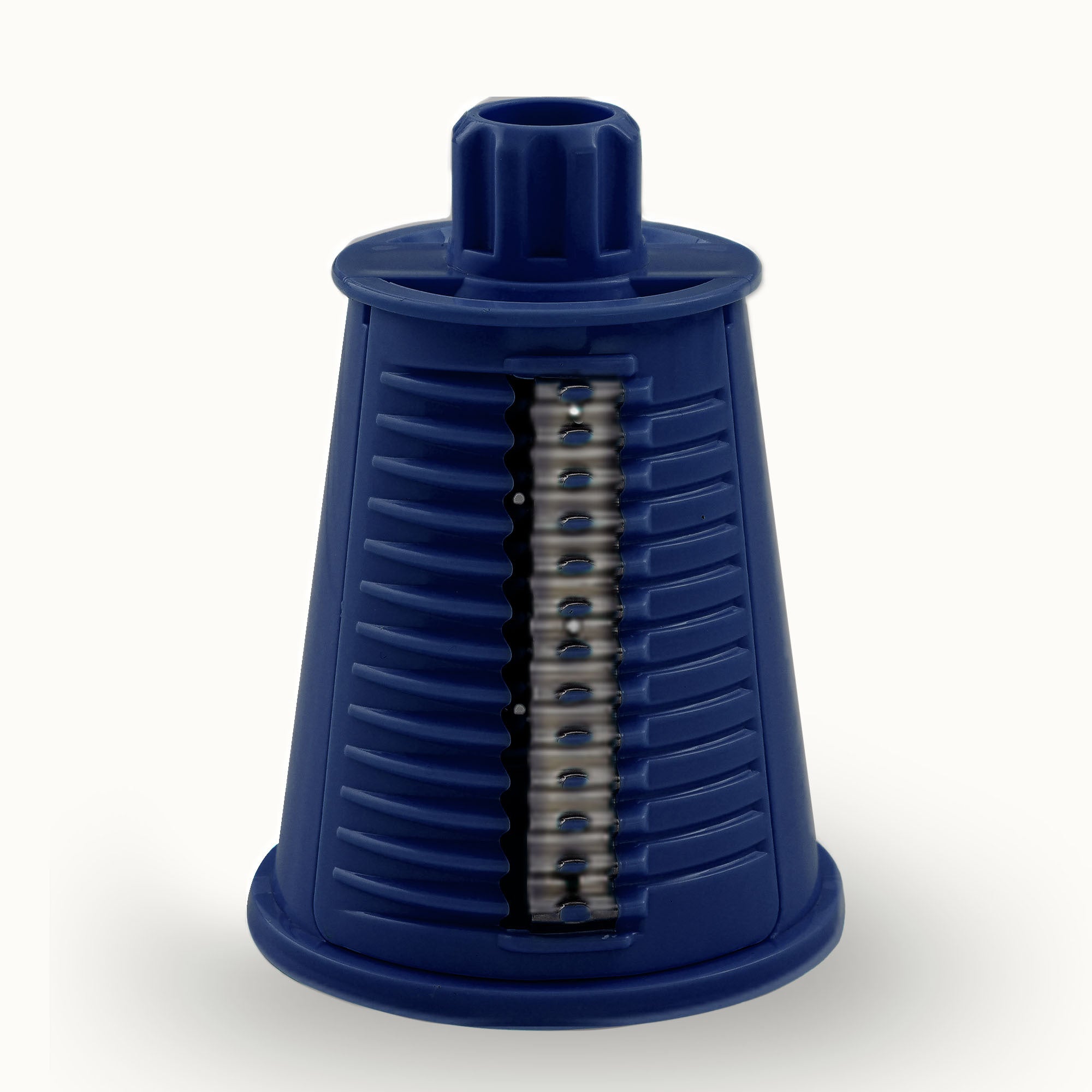 Rotary Cheese Grater with 5 Blades - Wavy Blade (Crystal Sapphire) - Replacement Part - Zulay Kitchen