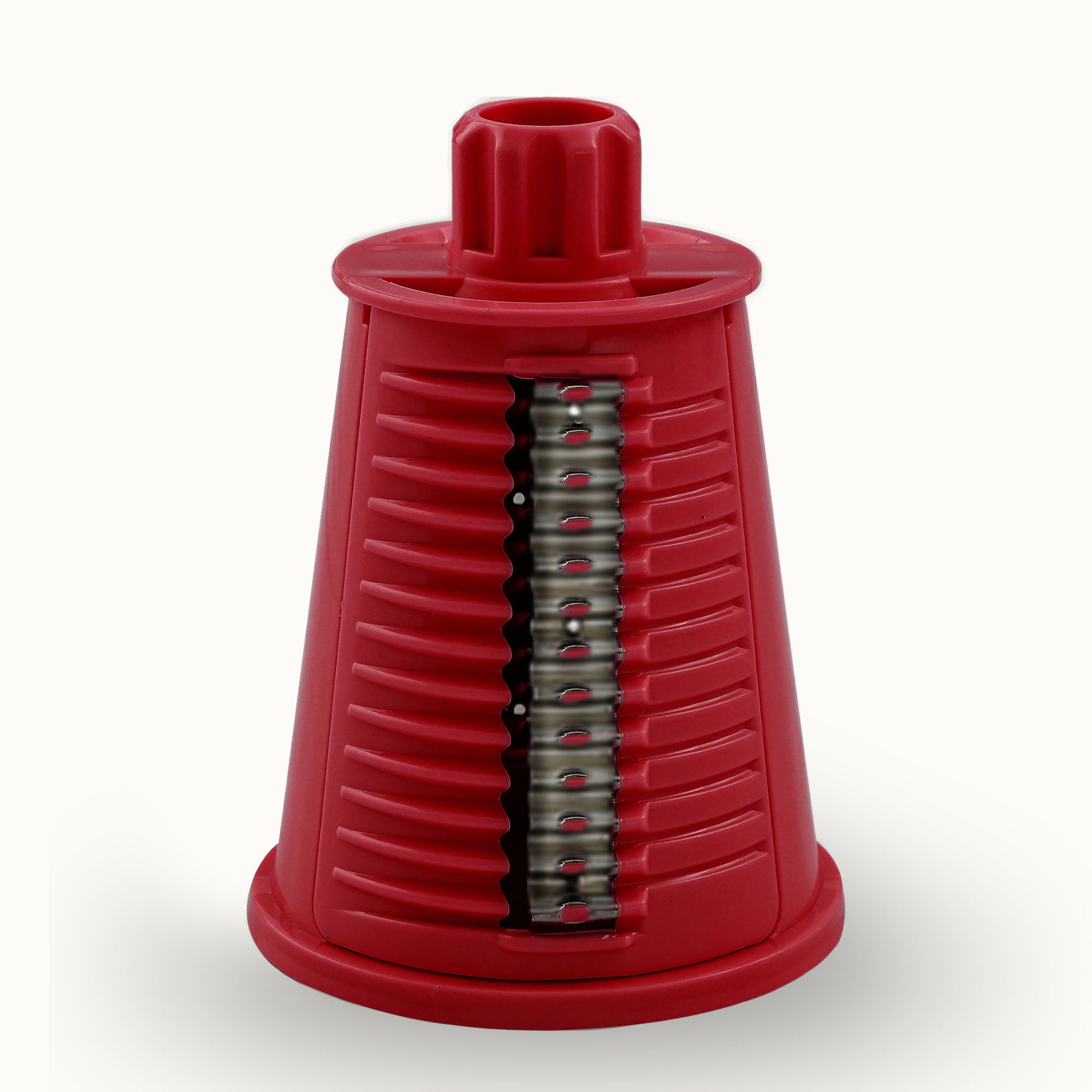 Rotary Cheese Grater with 5 Blades - Wavy Blade (Deep Maroon) - Replacement Part - Zulay Kitchen