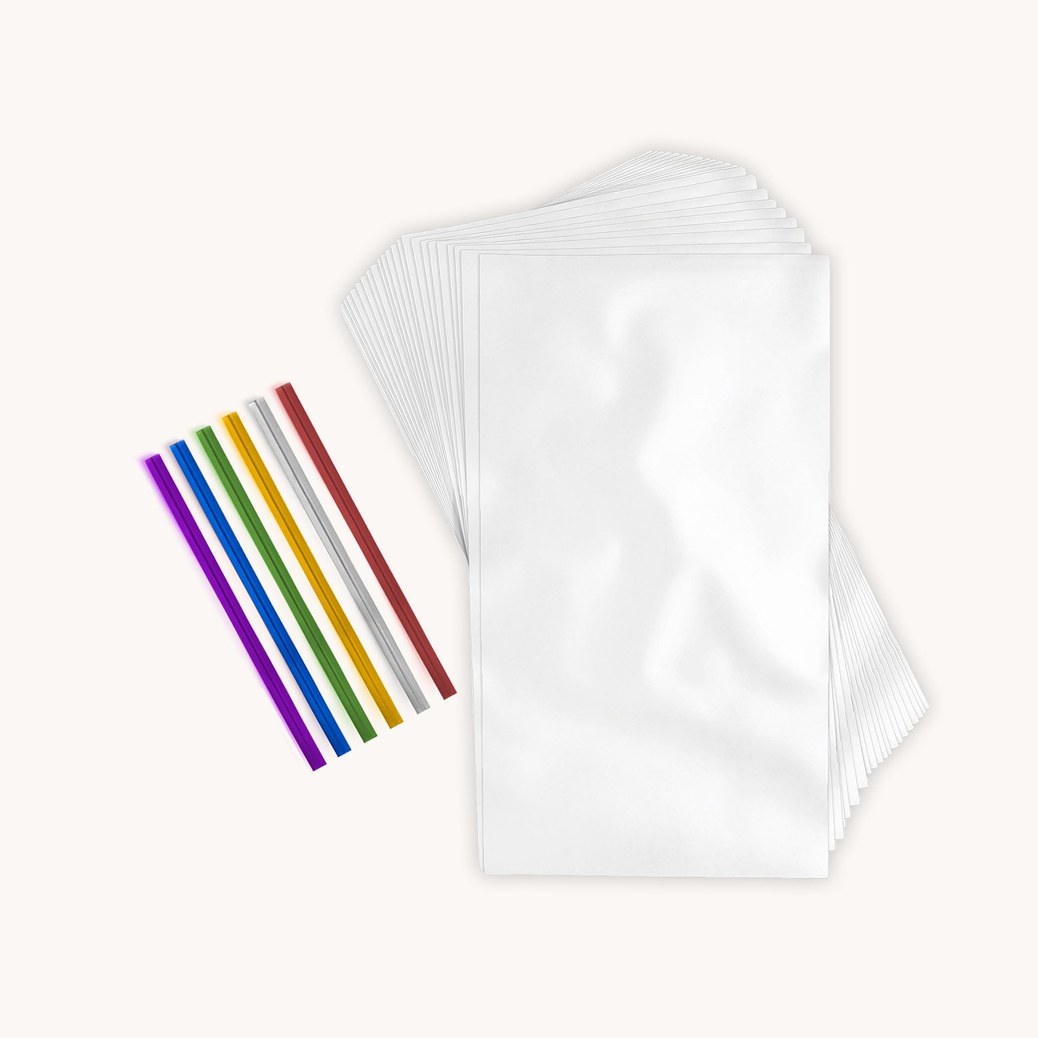 Candy Treat Cellophane Bags - 200 Pieces (5x11 Inch) by Zulay Kitchen