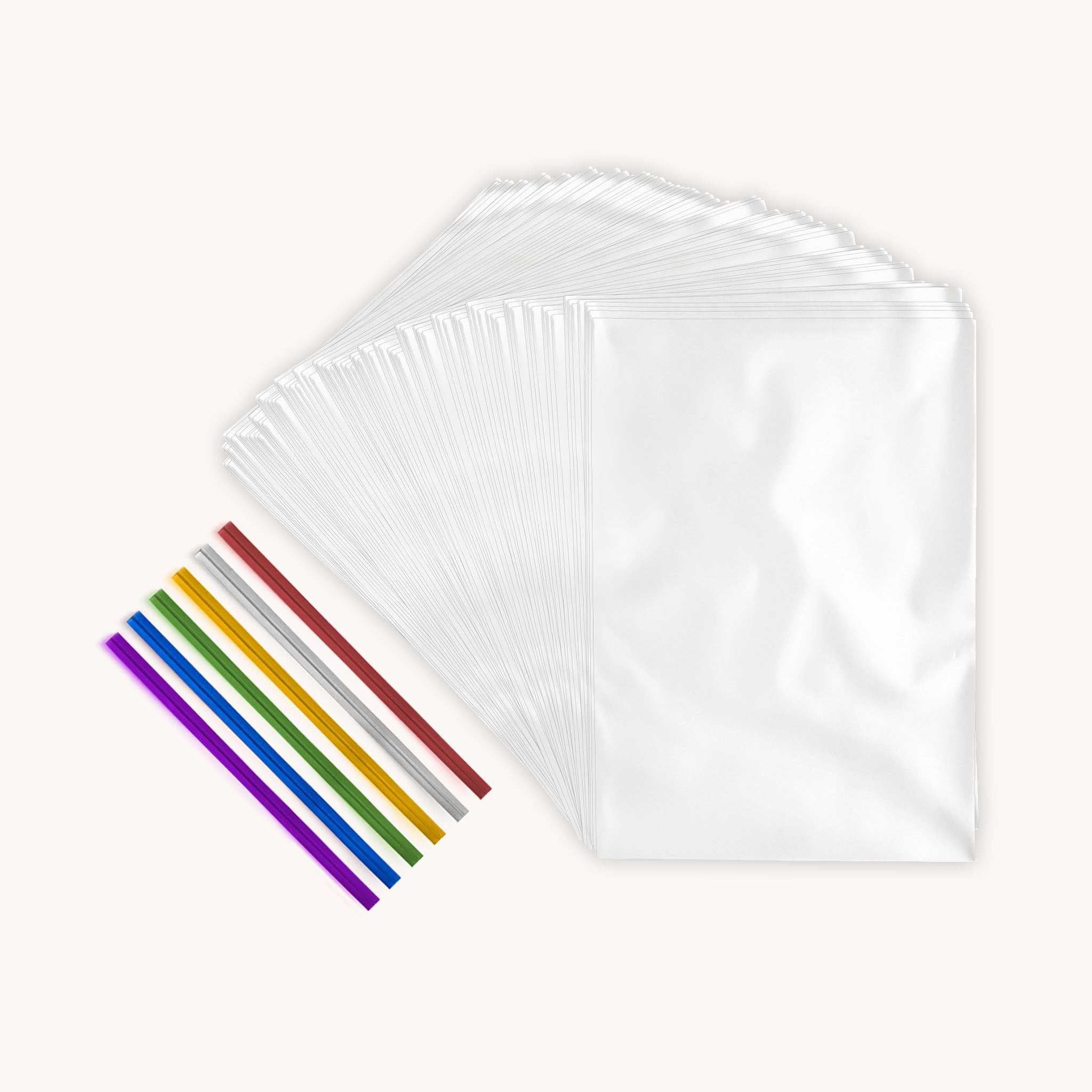 Candy Treat Cellophane Bags - 200 Pieces (4x6 Inch) by Zulay Kitchen