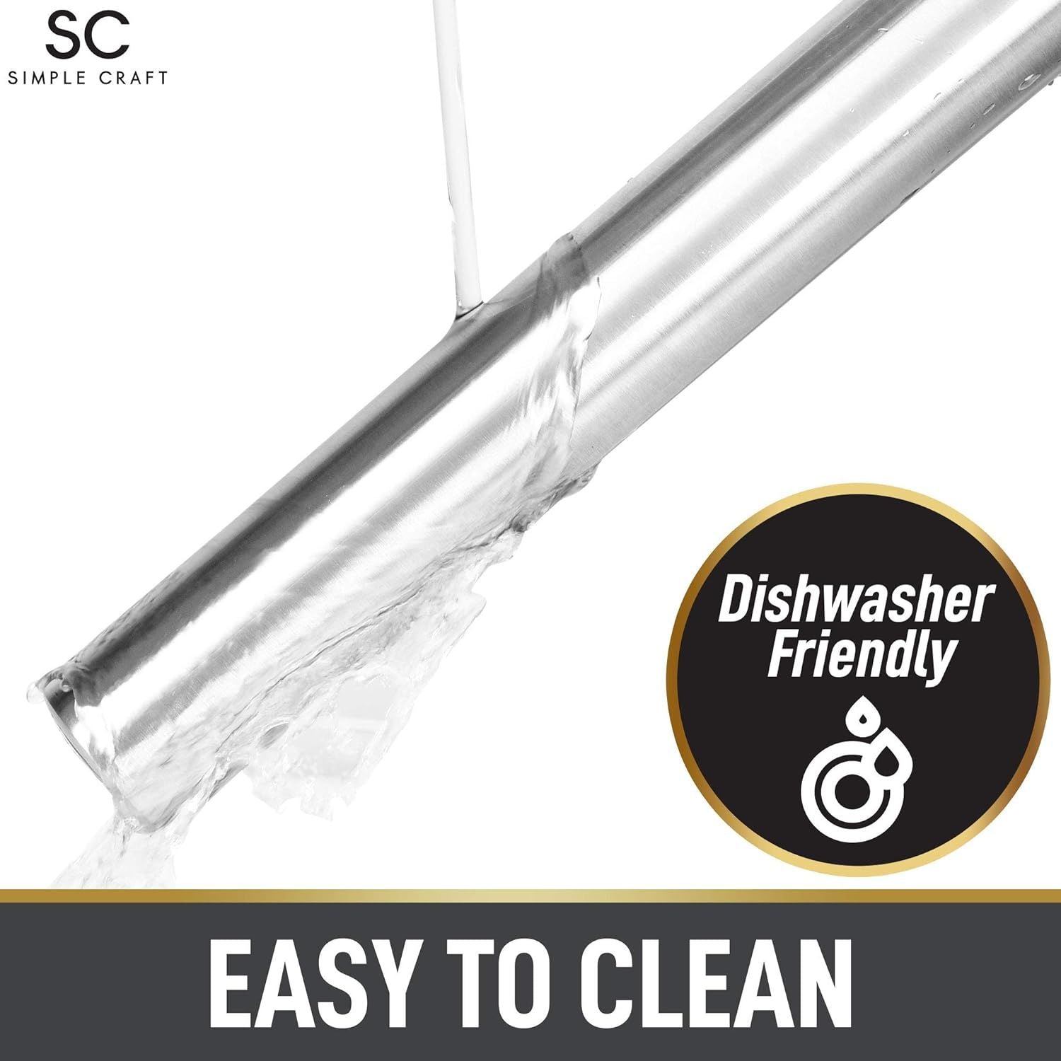 Easy to Clean Simple Craft Premium 16” Rolling Pin