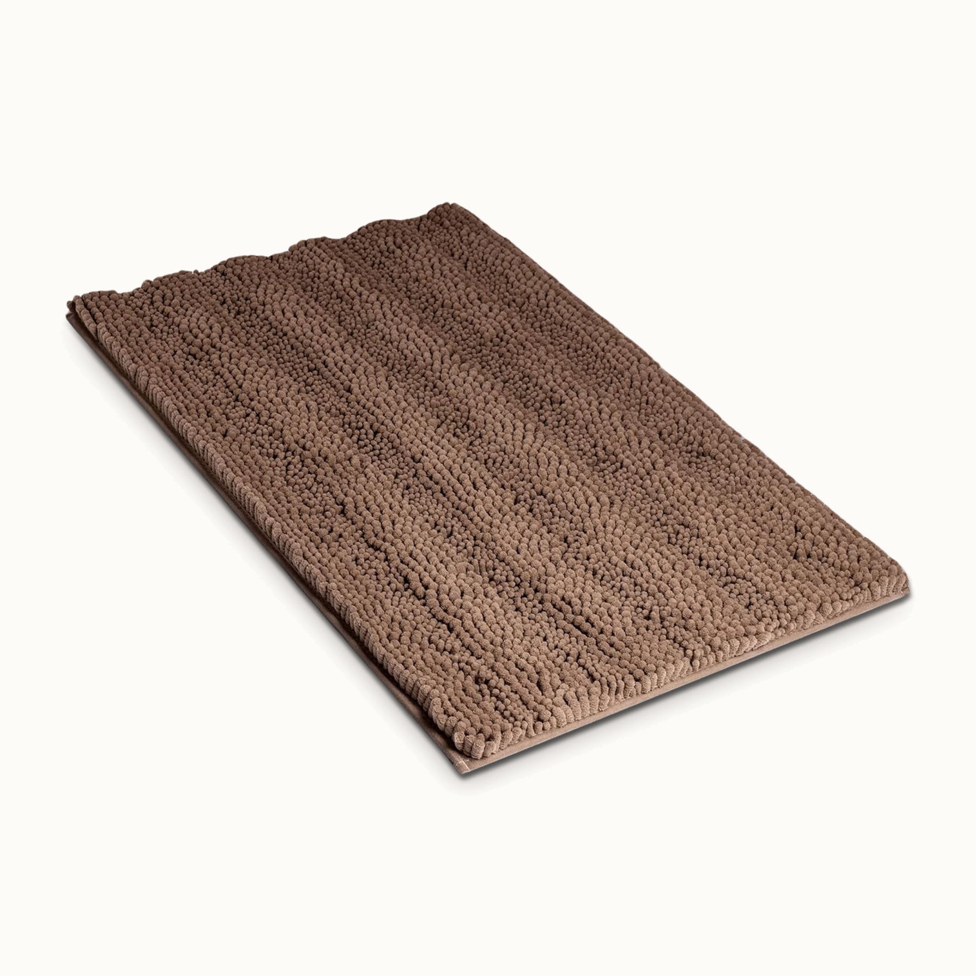 Soft Shaggy Bathroom Rug - 20x32 Sandstone by Zulay Kitchen