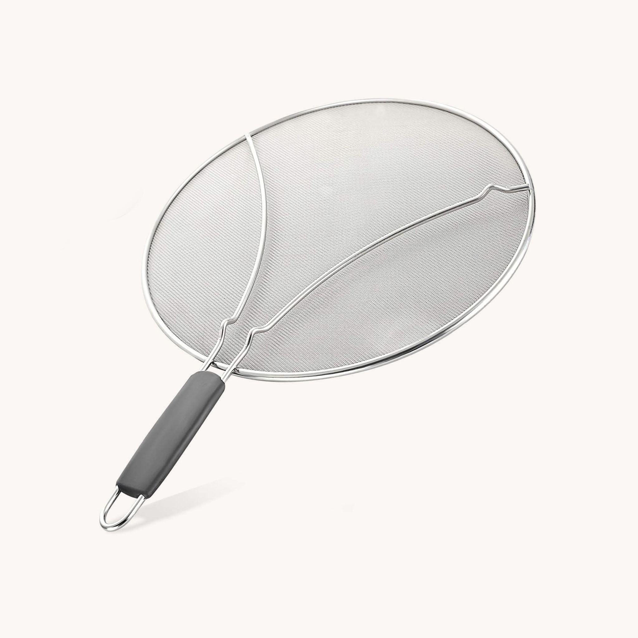 Stainless Steel Grease Splatter Screen Large 13 Inch - Gray by Zulay Kitchen