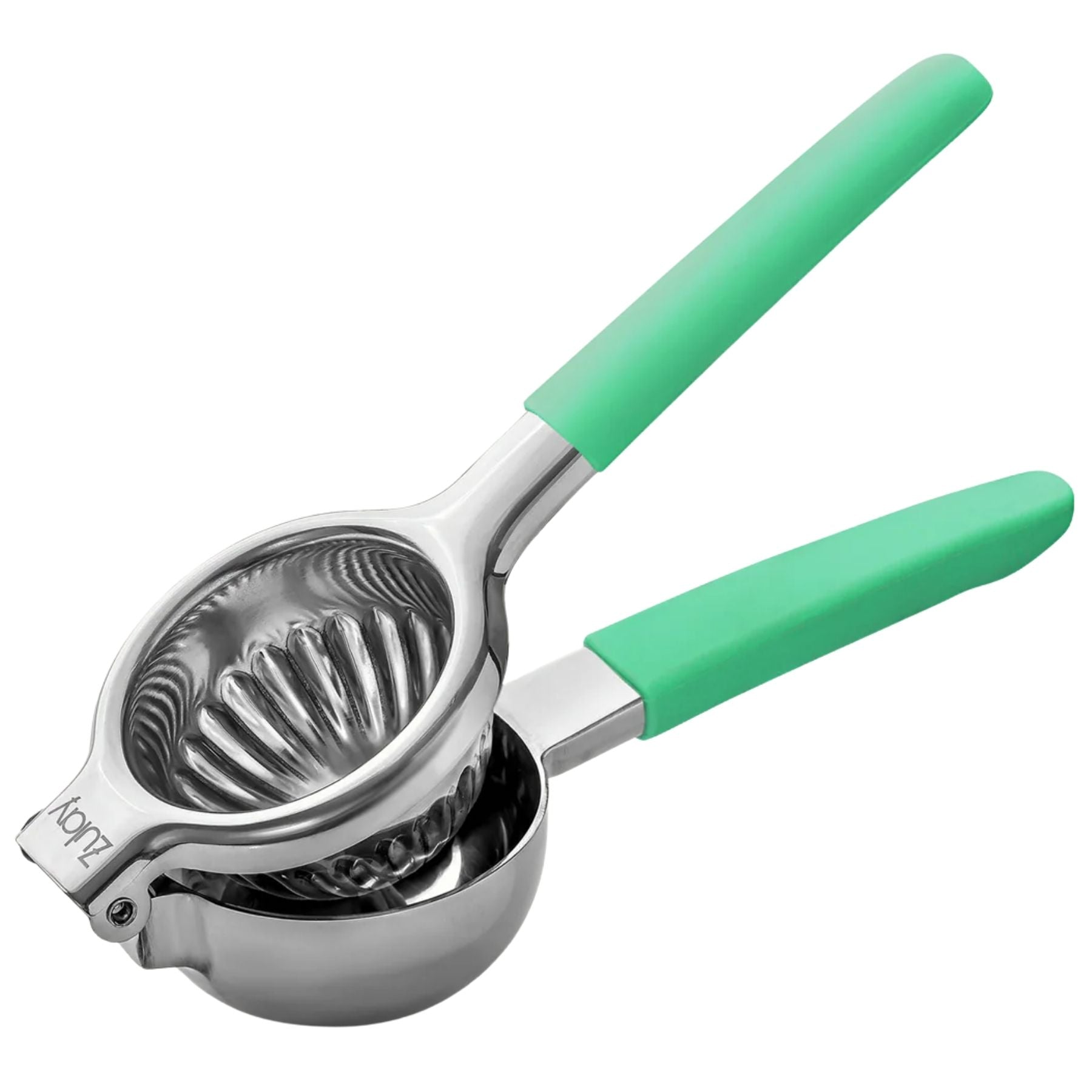 Stainless Steel Lemon Squeezer - Mint Handle by Zulay Kitchen