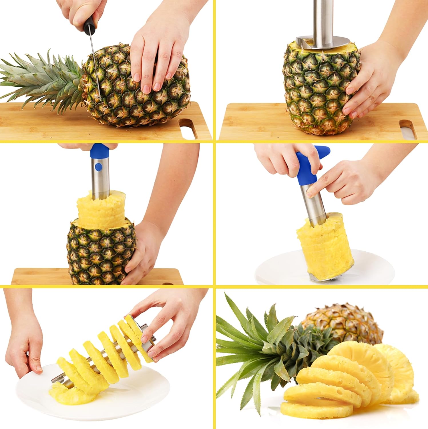 Easy to Use Pineapple Corer by Zulay Kitchen