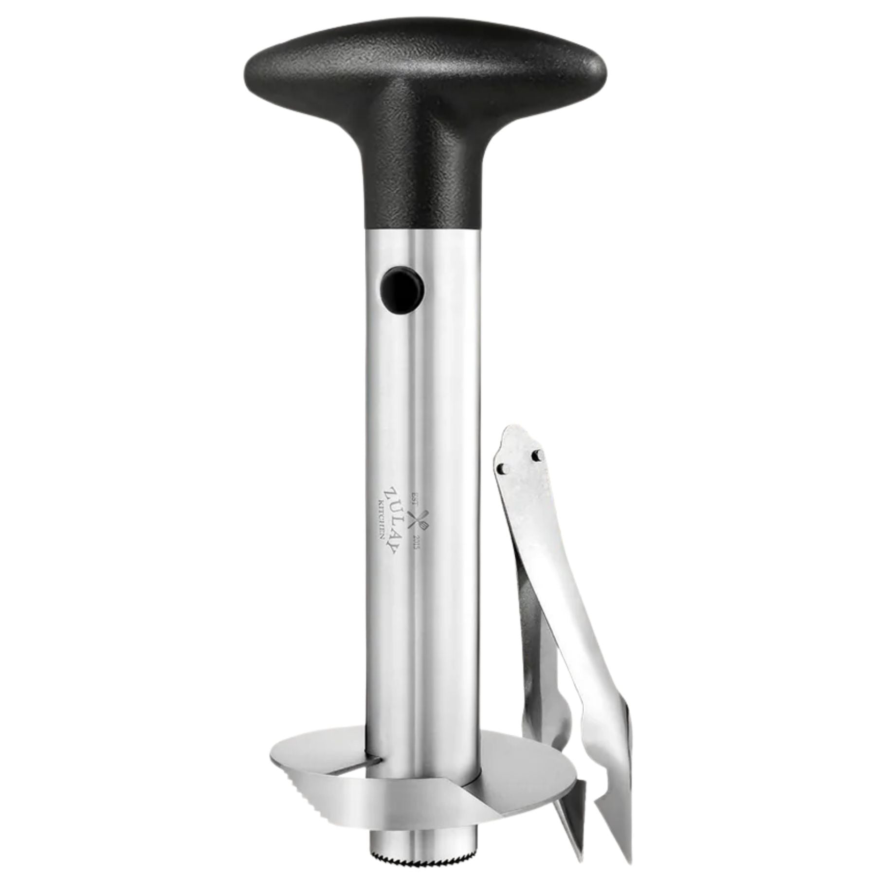 Pineapple Corer Stainless Steel Black by Zulay Kitchen